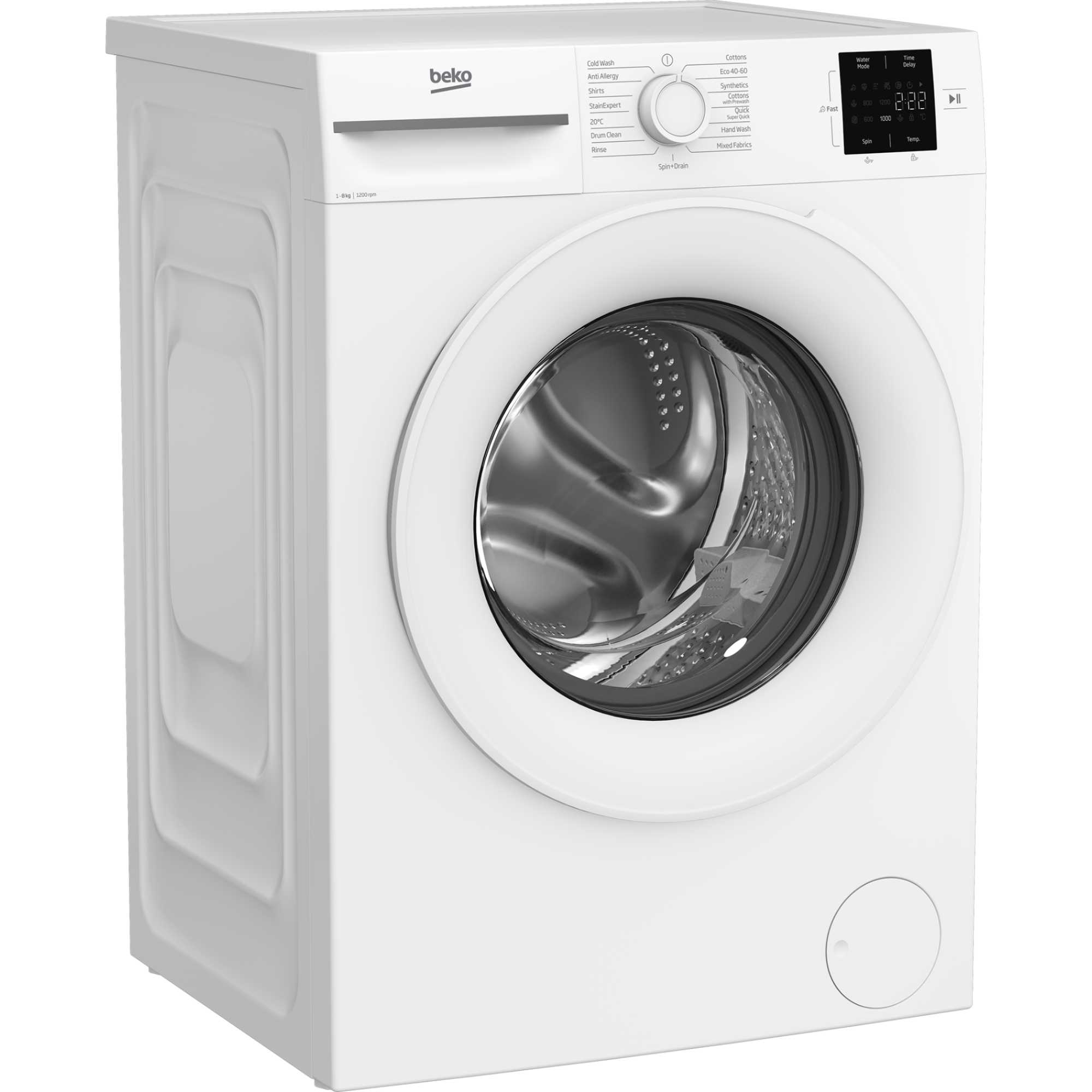 8kg 1200rpm Washing Machine - BMN3WT3821W