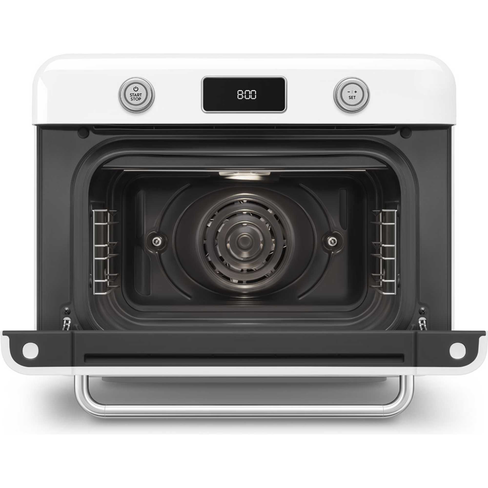 COF01WHUK Countertop 10in1 Retro 50's Multifunction Oven - White