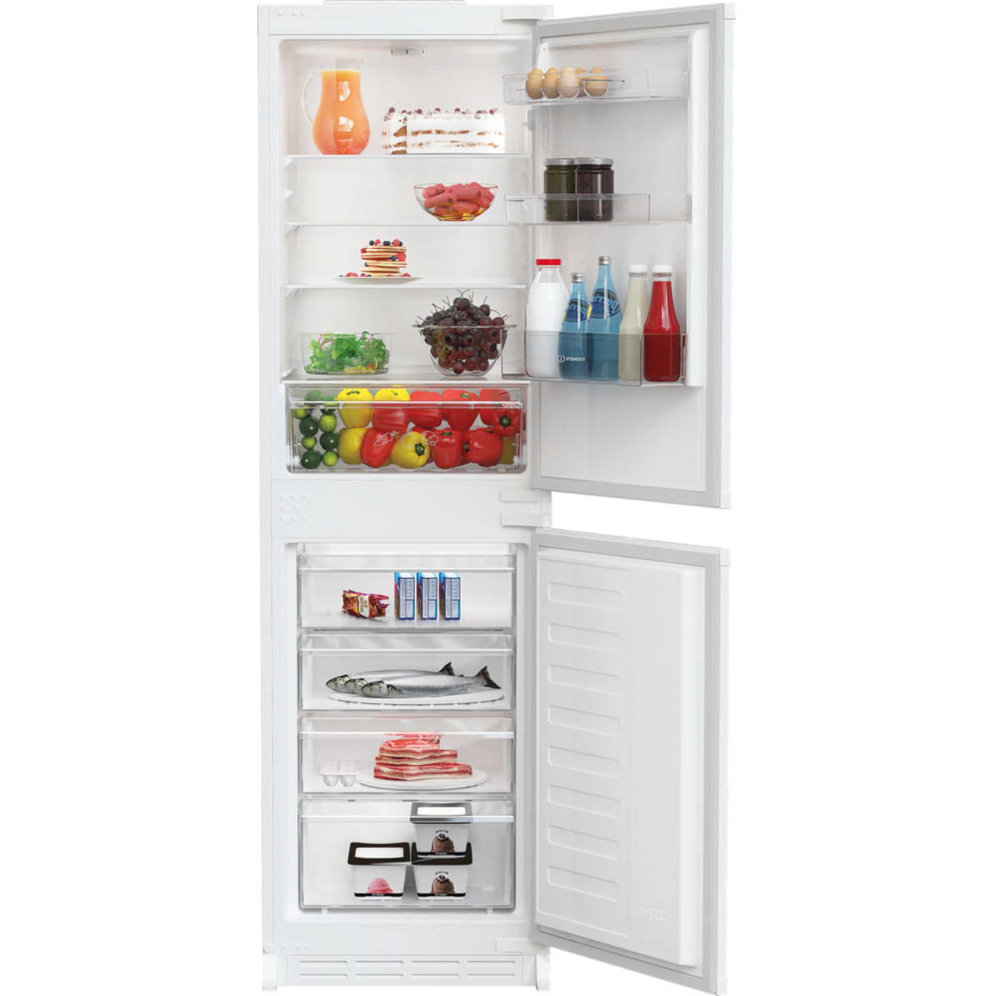 KINS 1261B4 UK 265l Low Frost Integrated Fridge Freezer