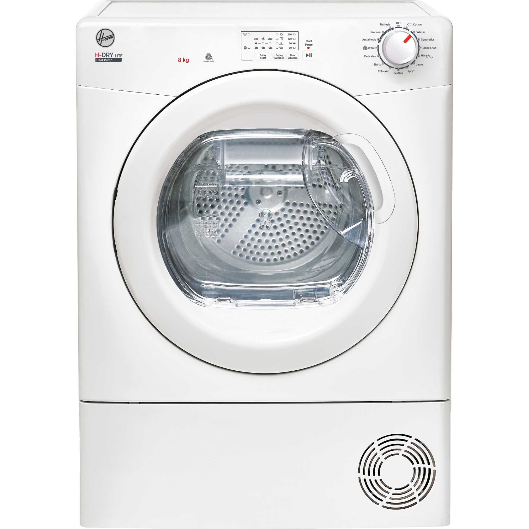 HLEH8A1LE-80 8kg Heat Pump Tumble Dryer - White