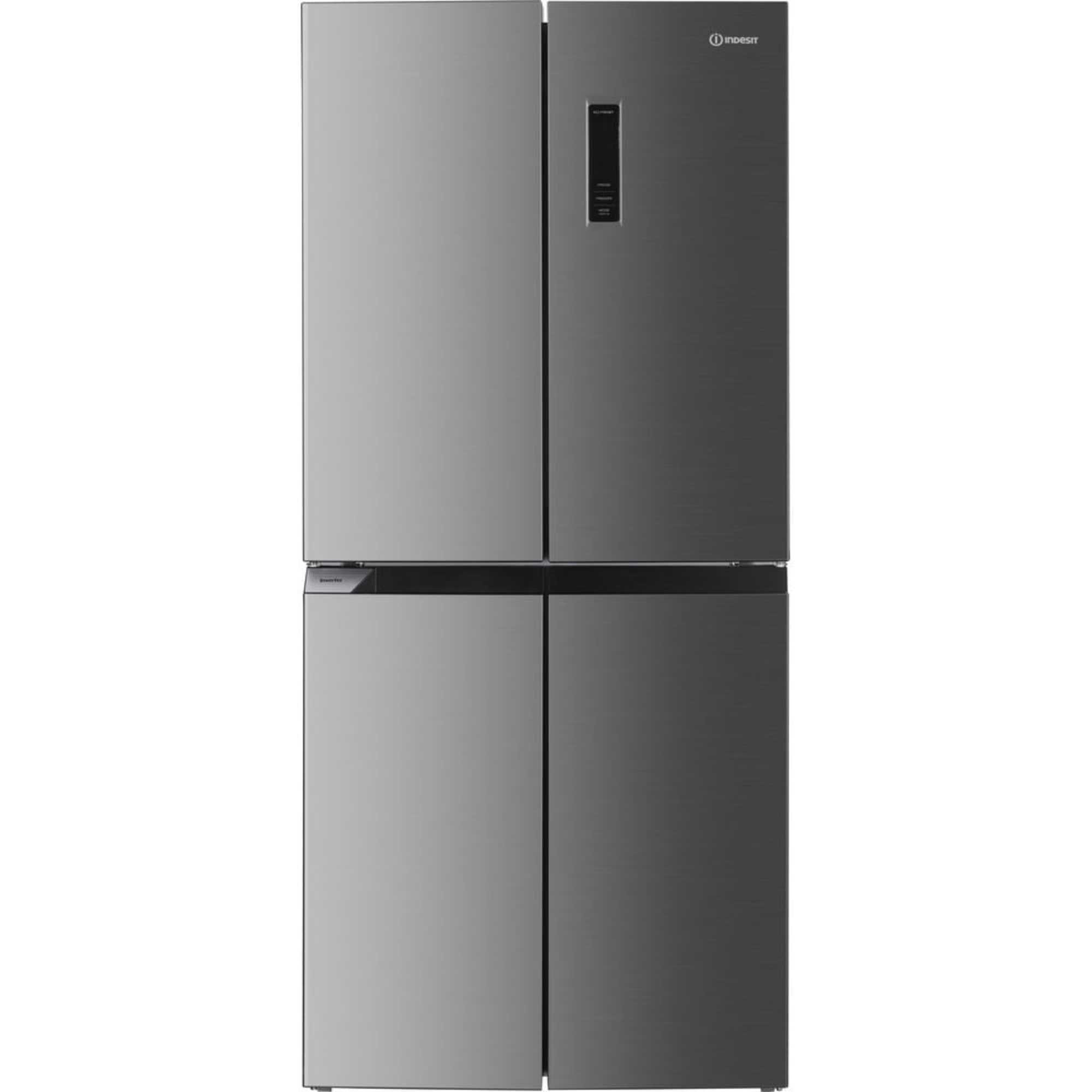 INGF 6421 XP4UK Total No Frost 4 Door American Fridge Freezer - Brushed Steel