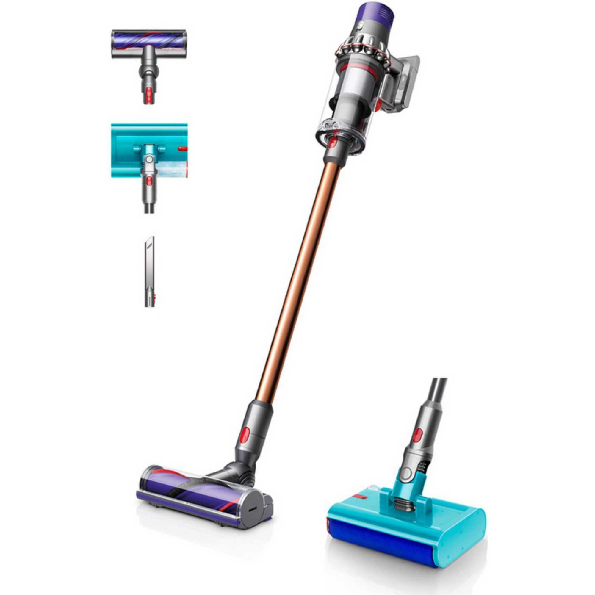 Cyclone V10 Submarine Wet & Dry Vacuum Cleaner, Nickel/Copper