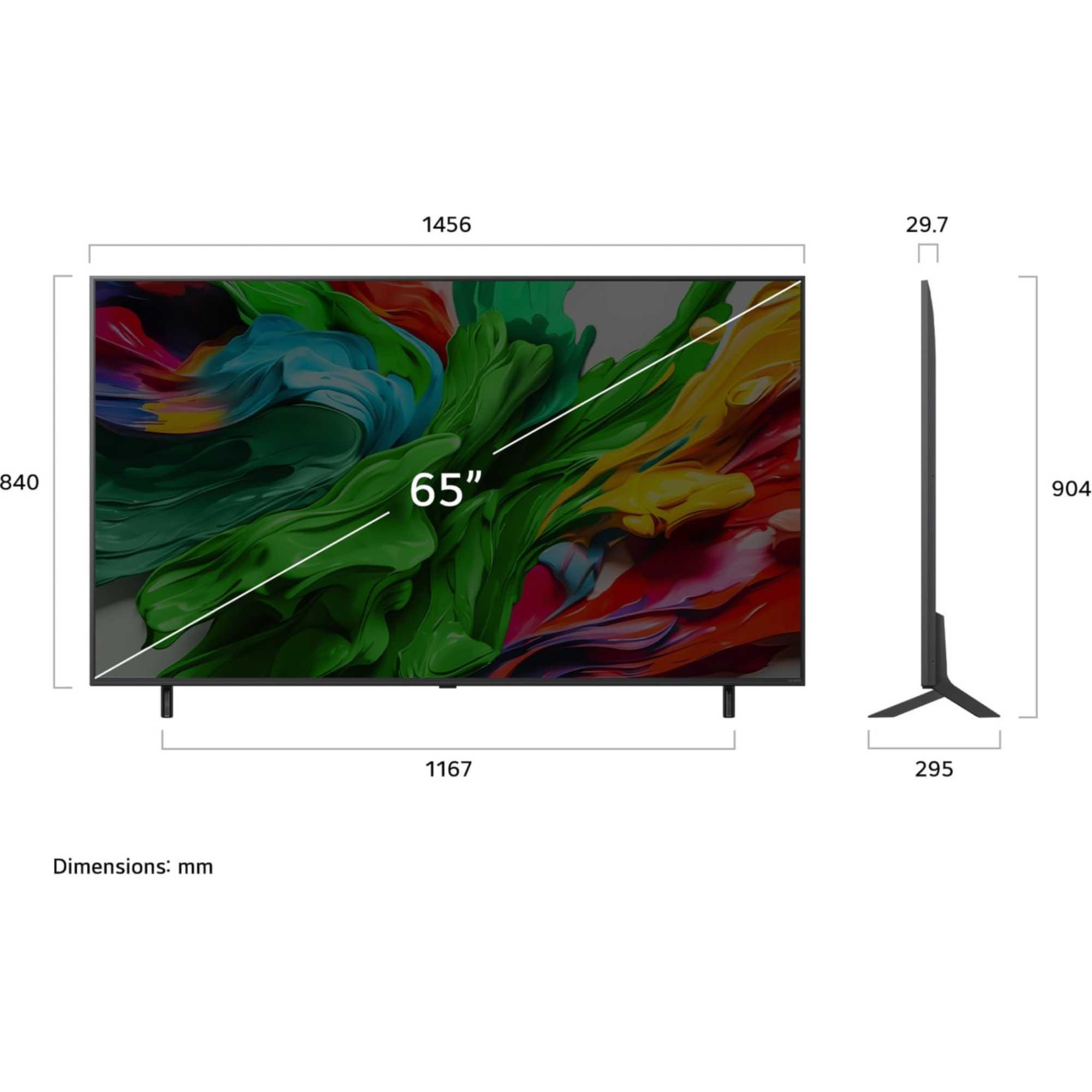 85A6C 65" 4K Ultra HD QNED HDR Smart TV - 65QNED85A6C