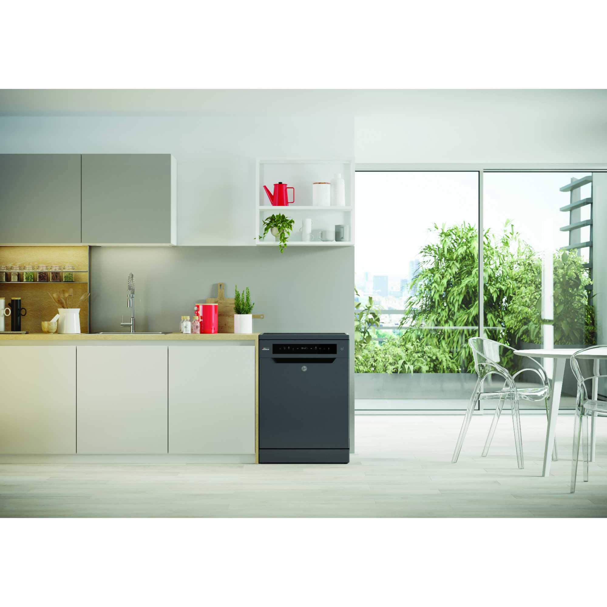 HF5C7F0A-80 Wi-Fi Dishwasher - Anthracite