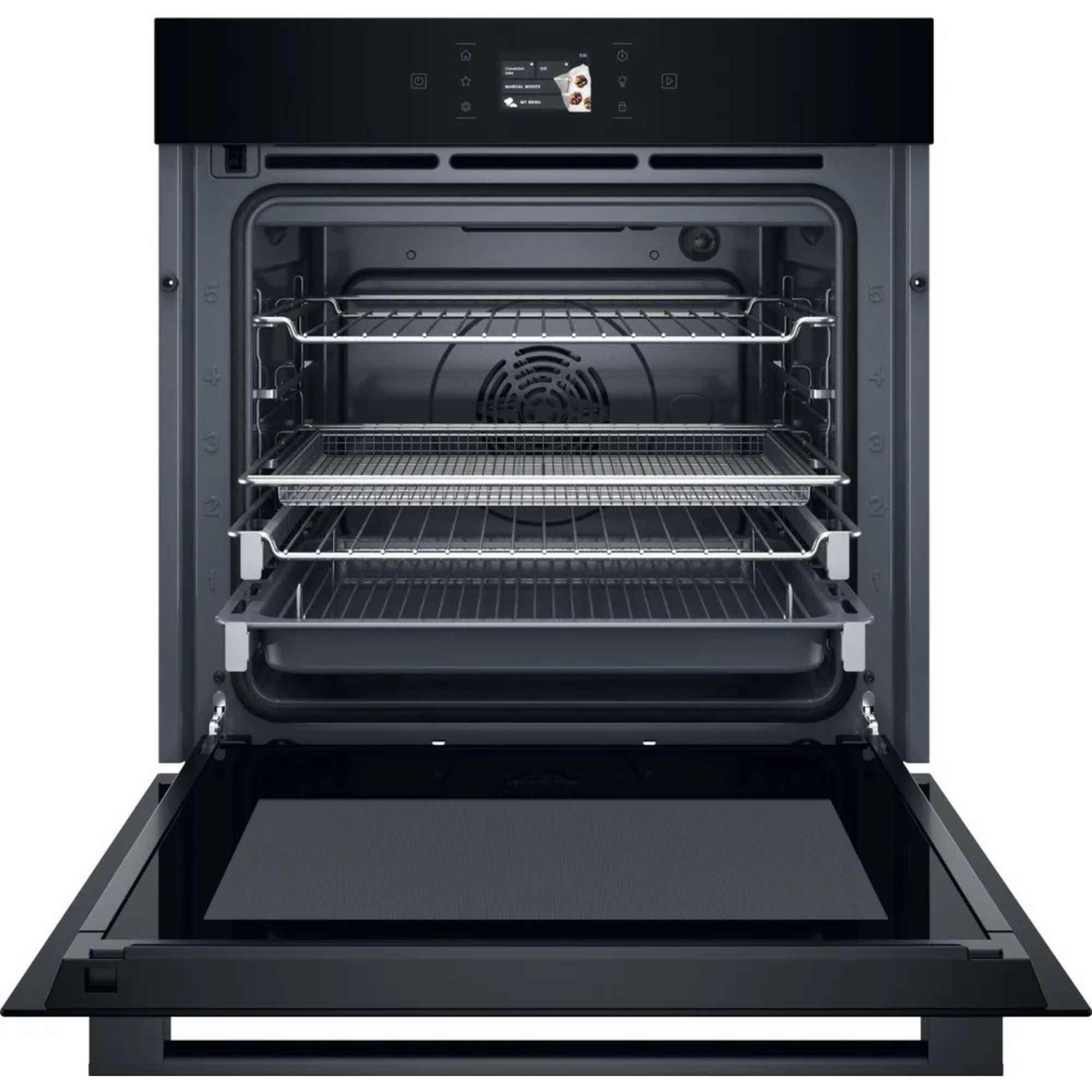 HOI98PT2SBUK Class 8 Built-in Single Oven - Black