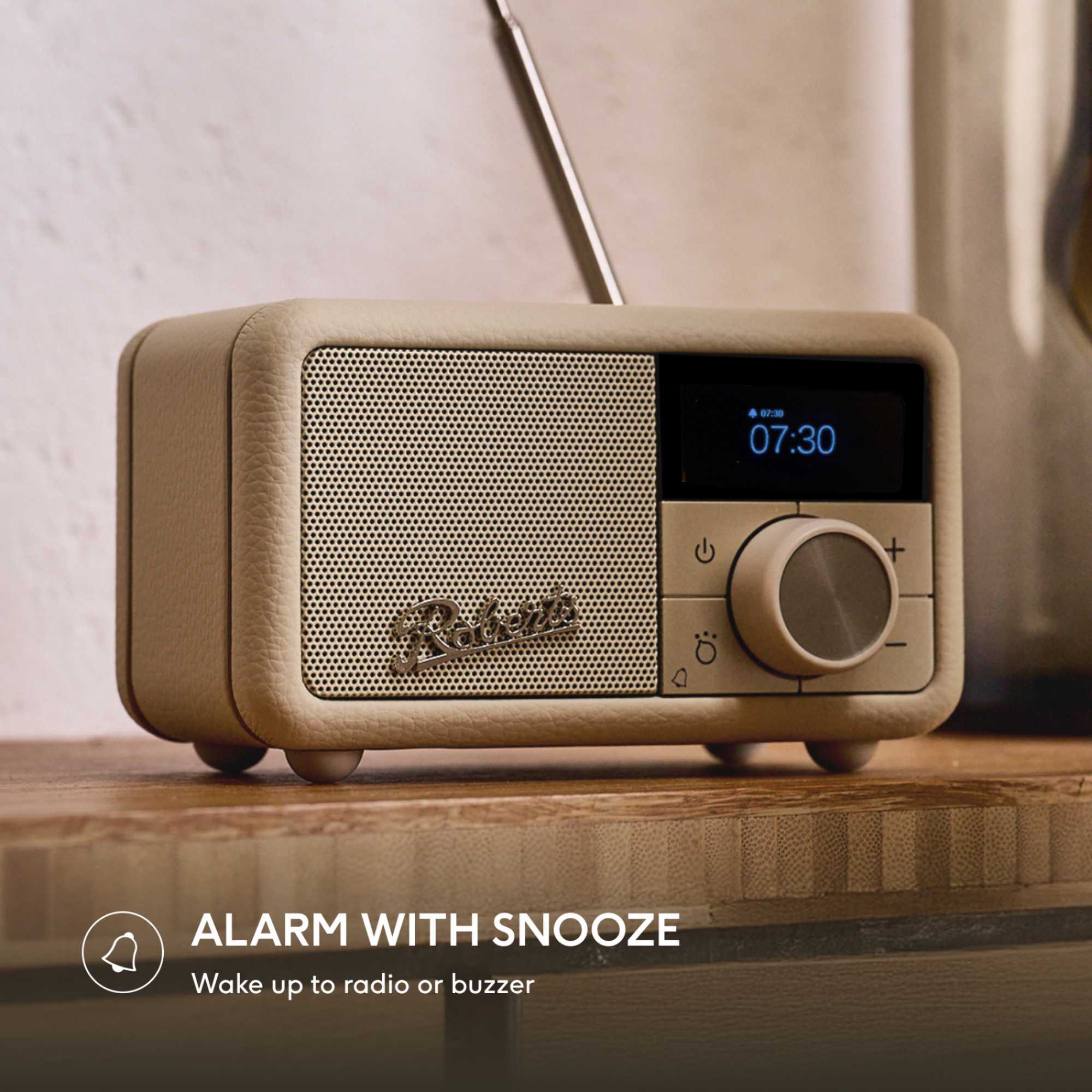 Revival Petite 2 DAB/DAB+/FM Bluetooth Portable Radio - Pastel Cream