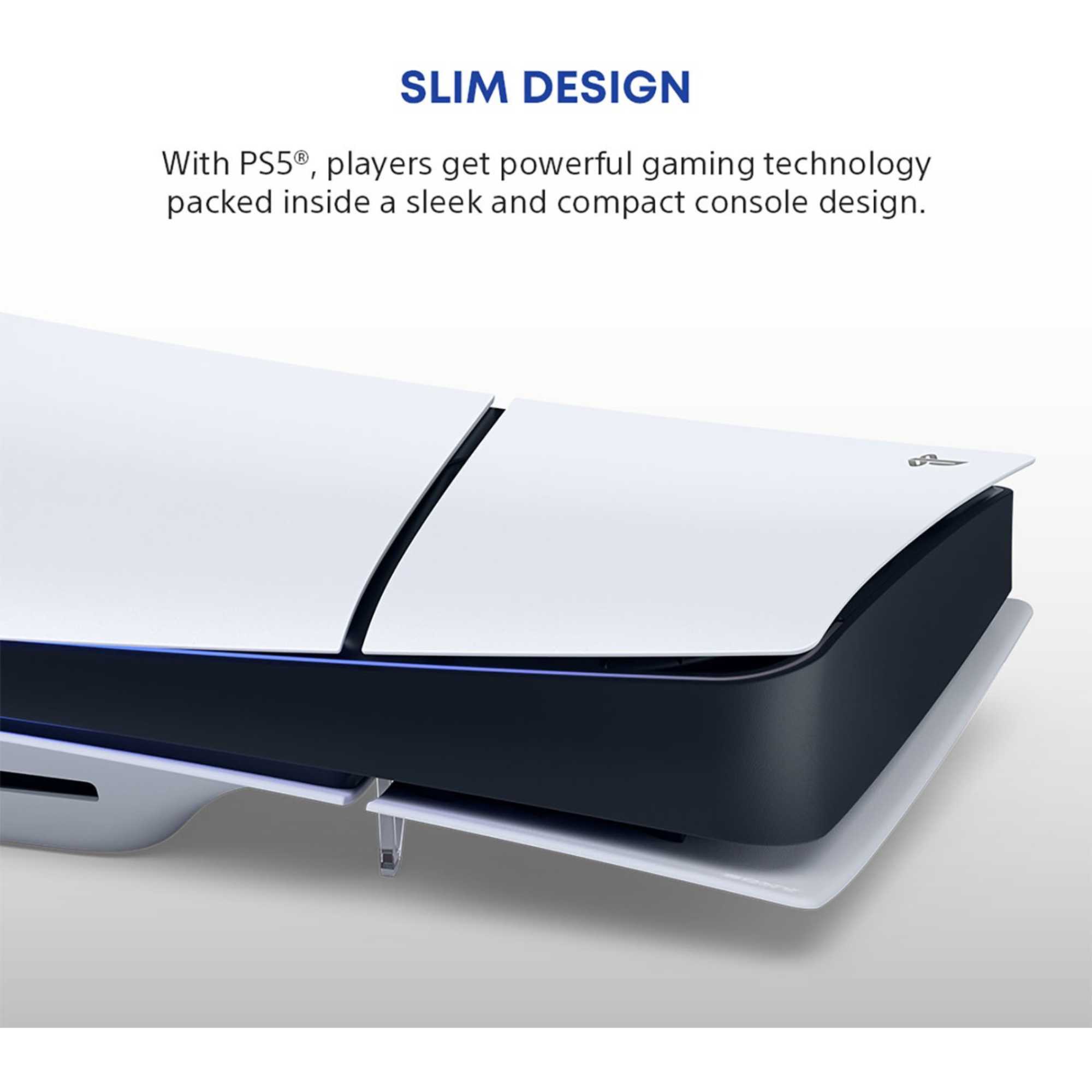 Playstation 5 Slim 4K Disc Drive 1TB SSD Play Has No Limits - Matt Finish