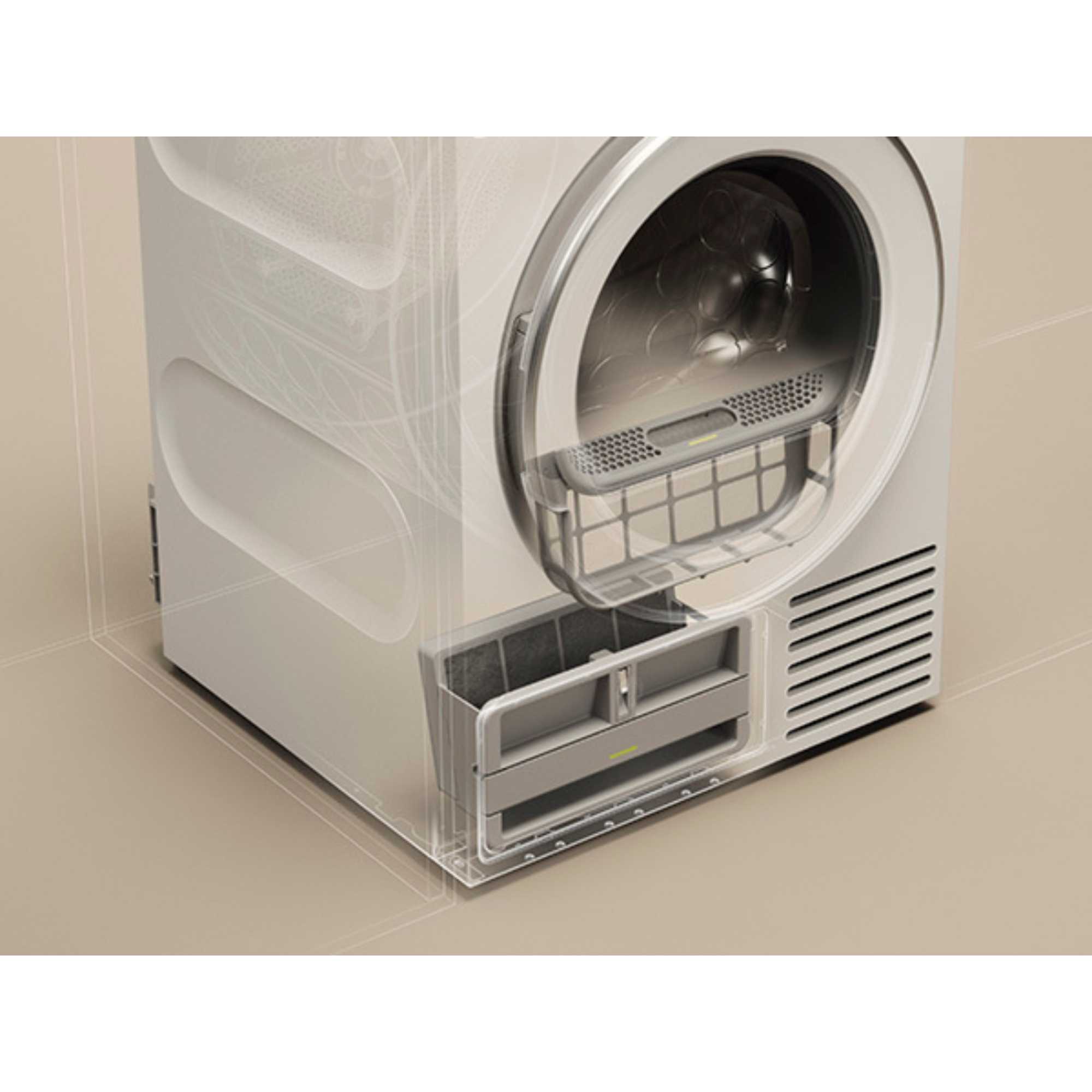 T108HW.UK 8kg Heat Pump Tumble Dryer - White