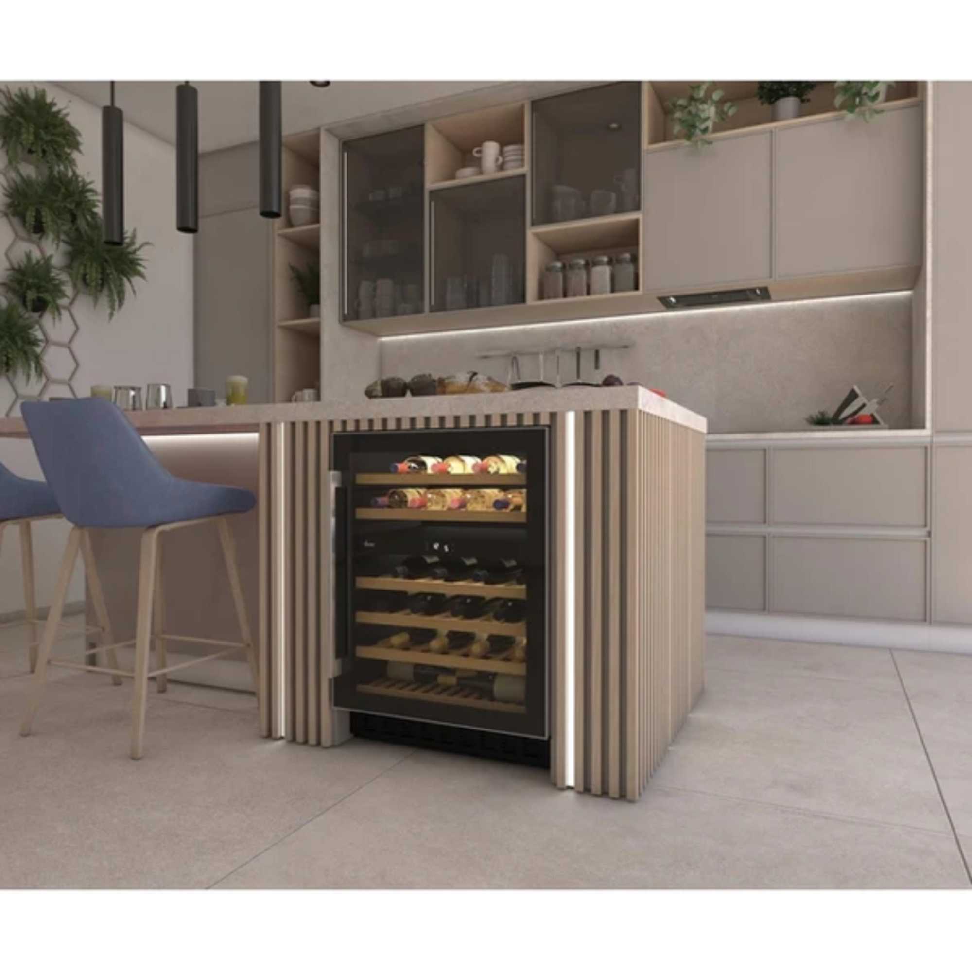 HWCB60UKN Wine Cooler - Black