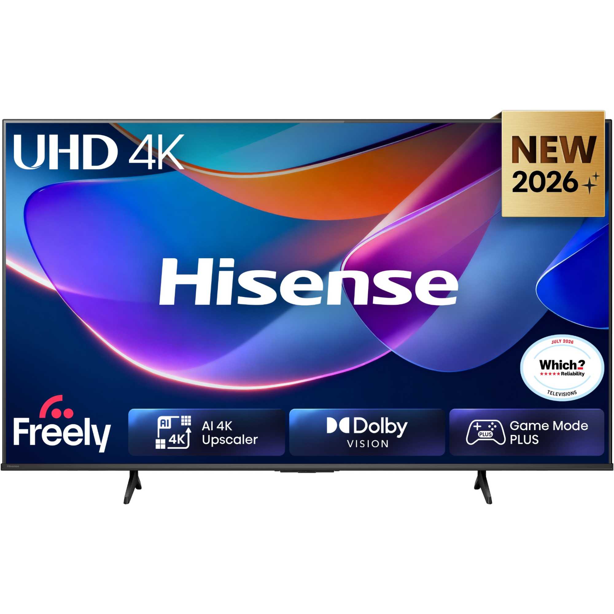 A6S 43" 4K Ultra HD LED 50Hz Smart TV - 43A6STUK