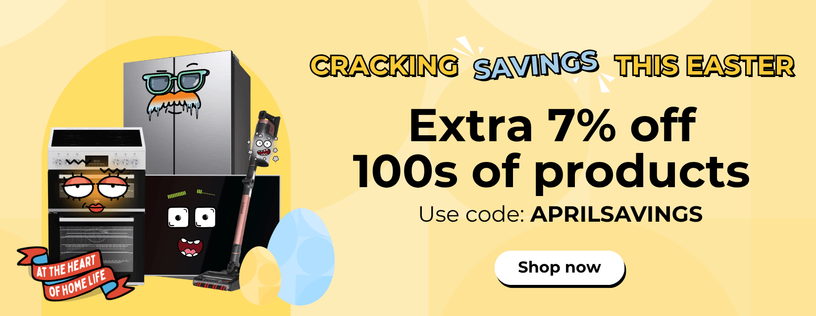 Extra 7% off 100s of products
