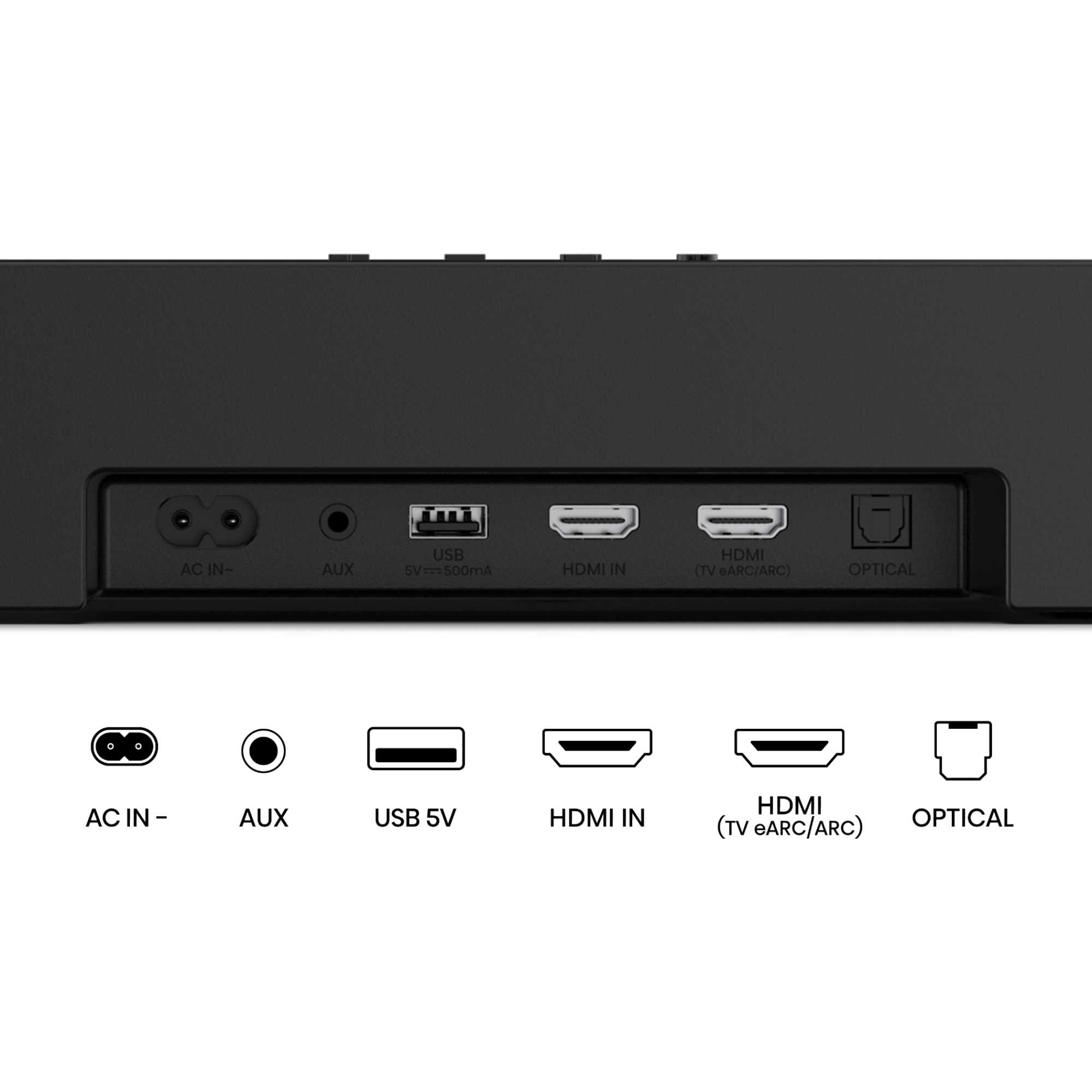 AX5140Q AX Series 5.1.4 Channel Soundbar with Rear Speakers & Subwoofer