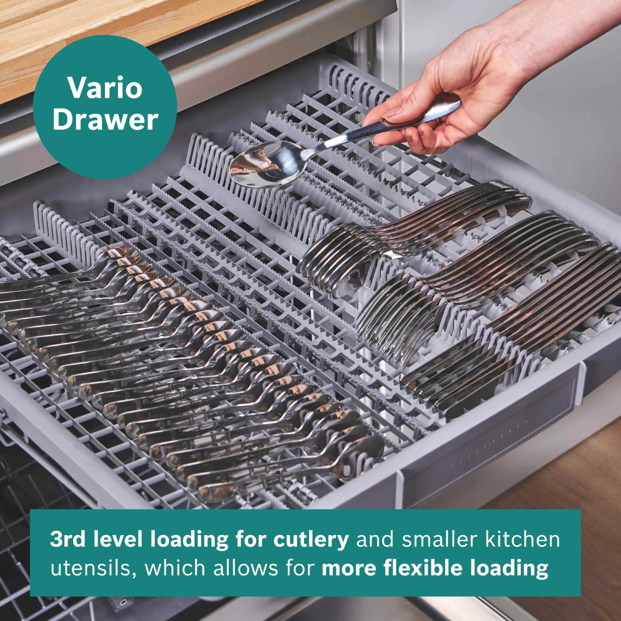 SMH4HVX14G 14 Place Setting Built-in Dishwasher