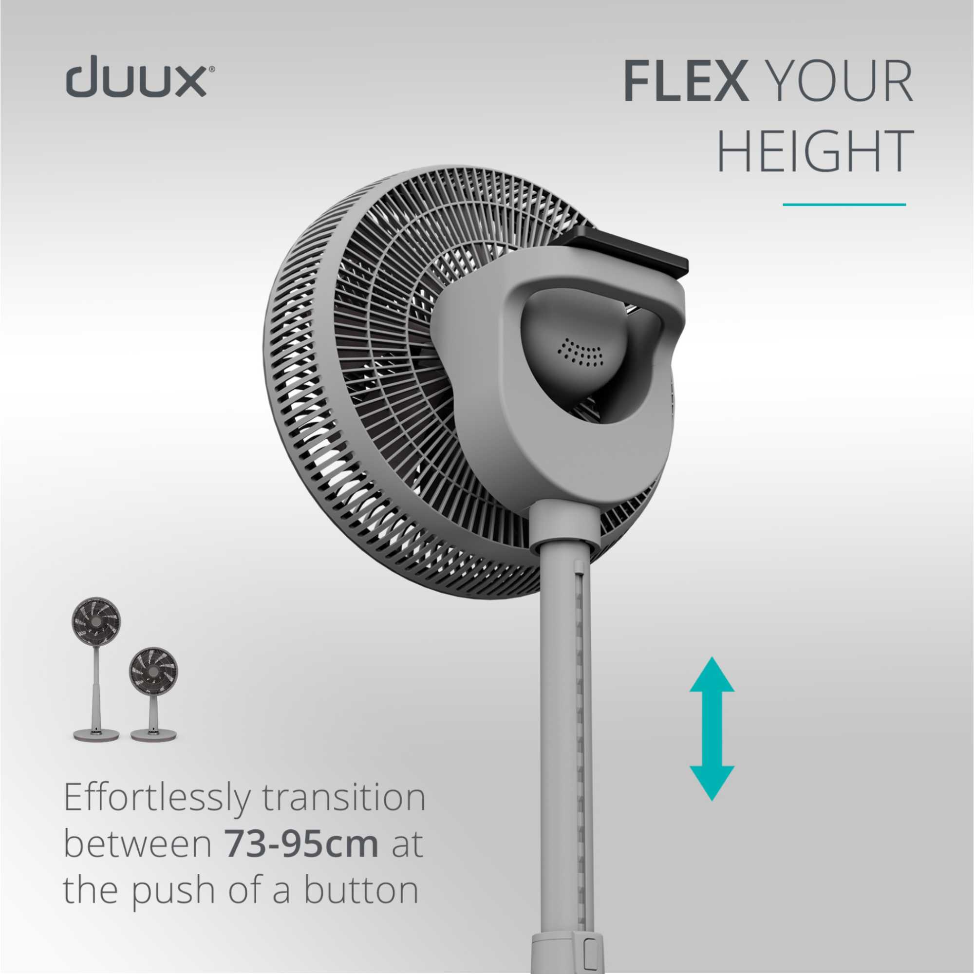 DXCF220UK Whisper Fan 3 - Grey