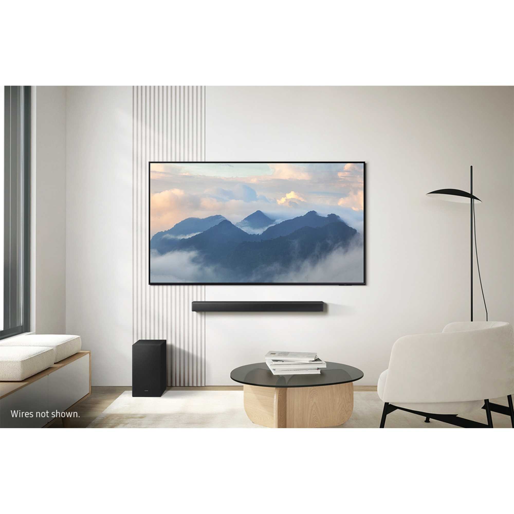 HWB650F 3.1ch 370W Soundbar with Wireless Subsoofer - Black