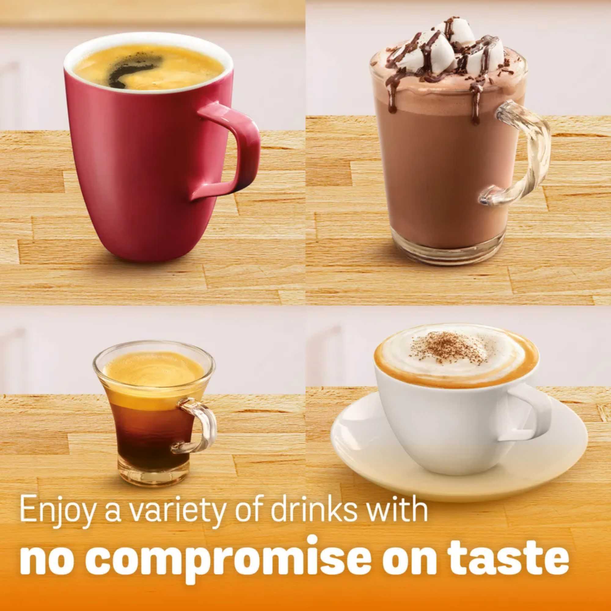 TAS112EGB Tassimo Style Friendly Coffee Machine - Black