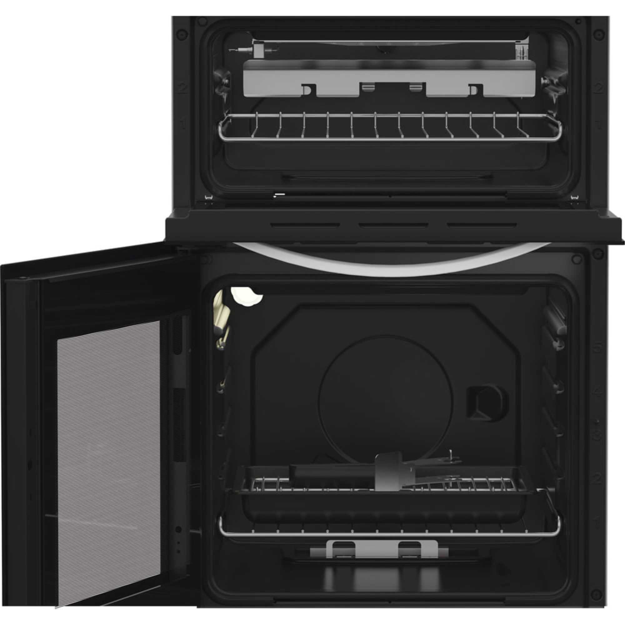 ITG5GMW 50cm Gas Twin Cooker with 4 Gas Burner Hob - White