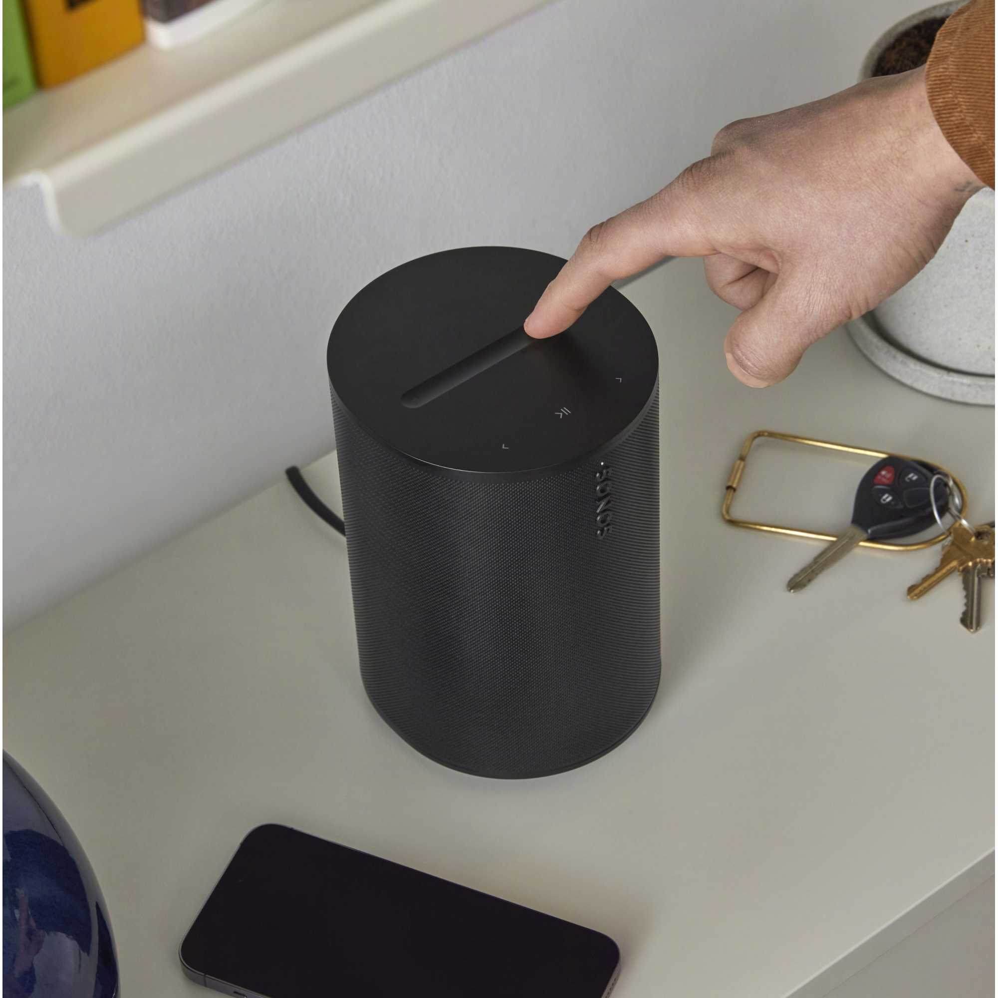 Era 100 SL Next-Gen Home Bookshelf Speaker - Black