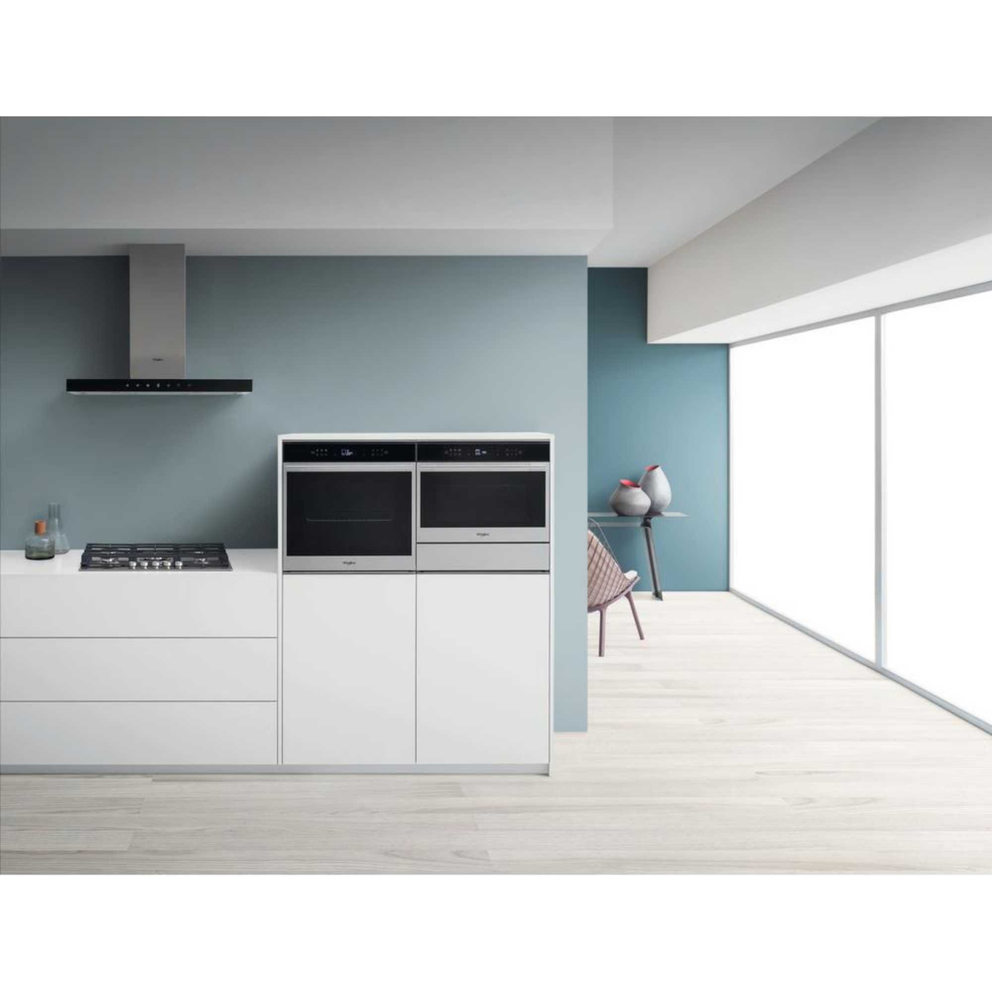 W7OM44S1P 73l Built-In Electric Pyrolytic Single Oven - Stainless Steel