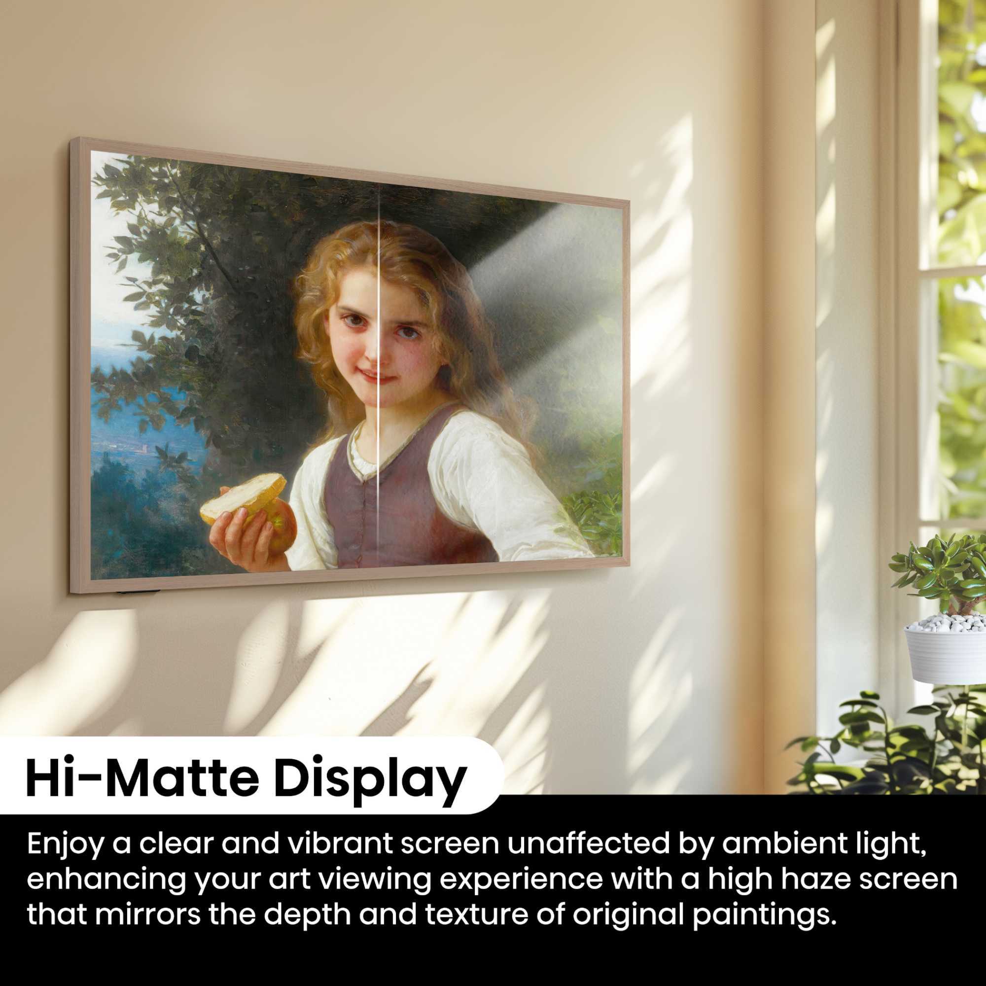 S7NQTUK 55" 4K Ultra HD QLED HDR Canvas TV- 55S7NQTUK