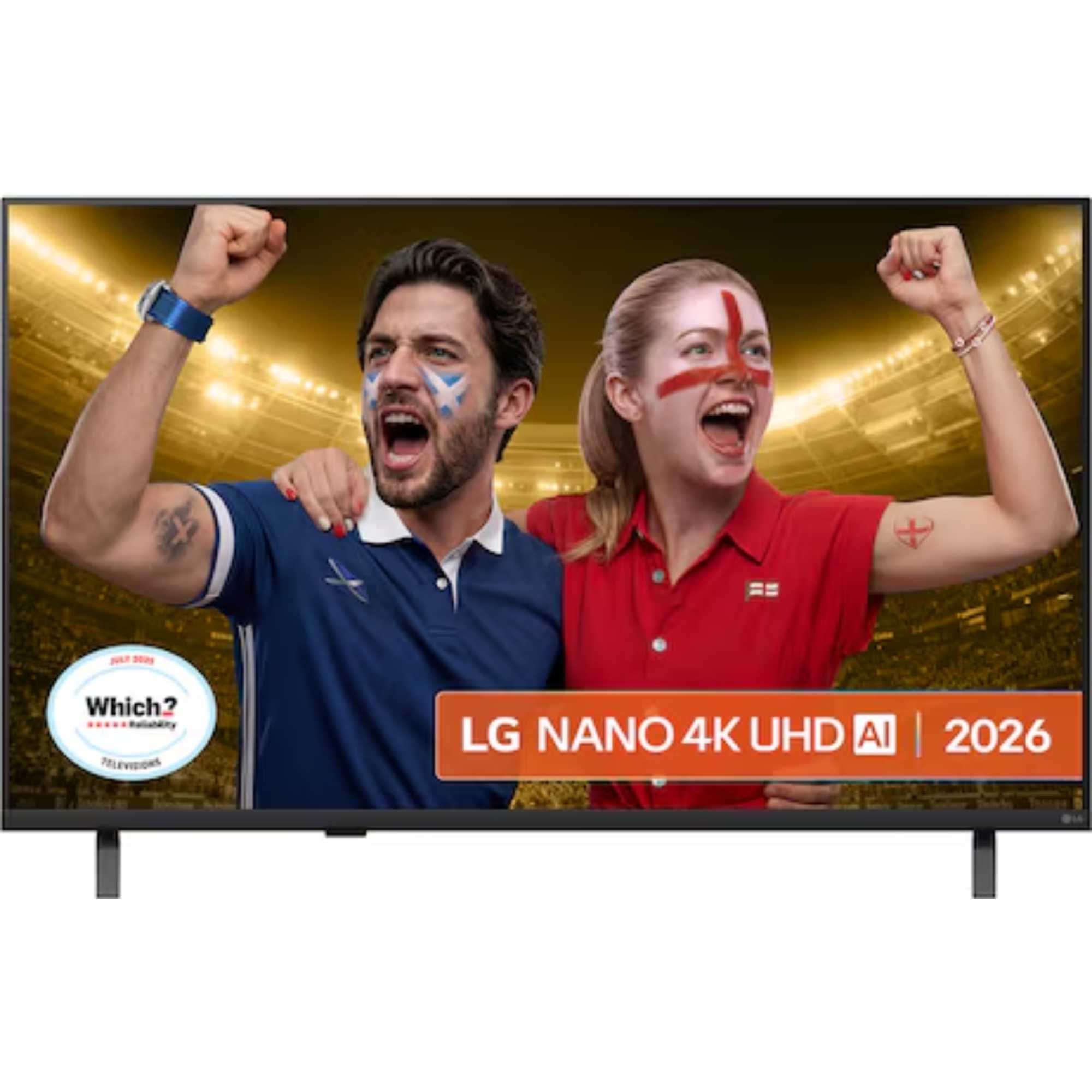 43" 4K Ultra HD LED 4K HDR10 webOS AI Smart TV