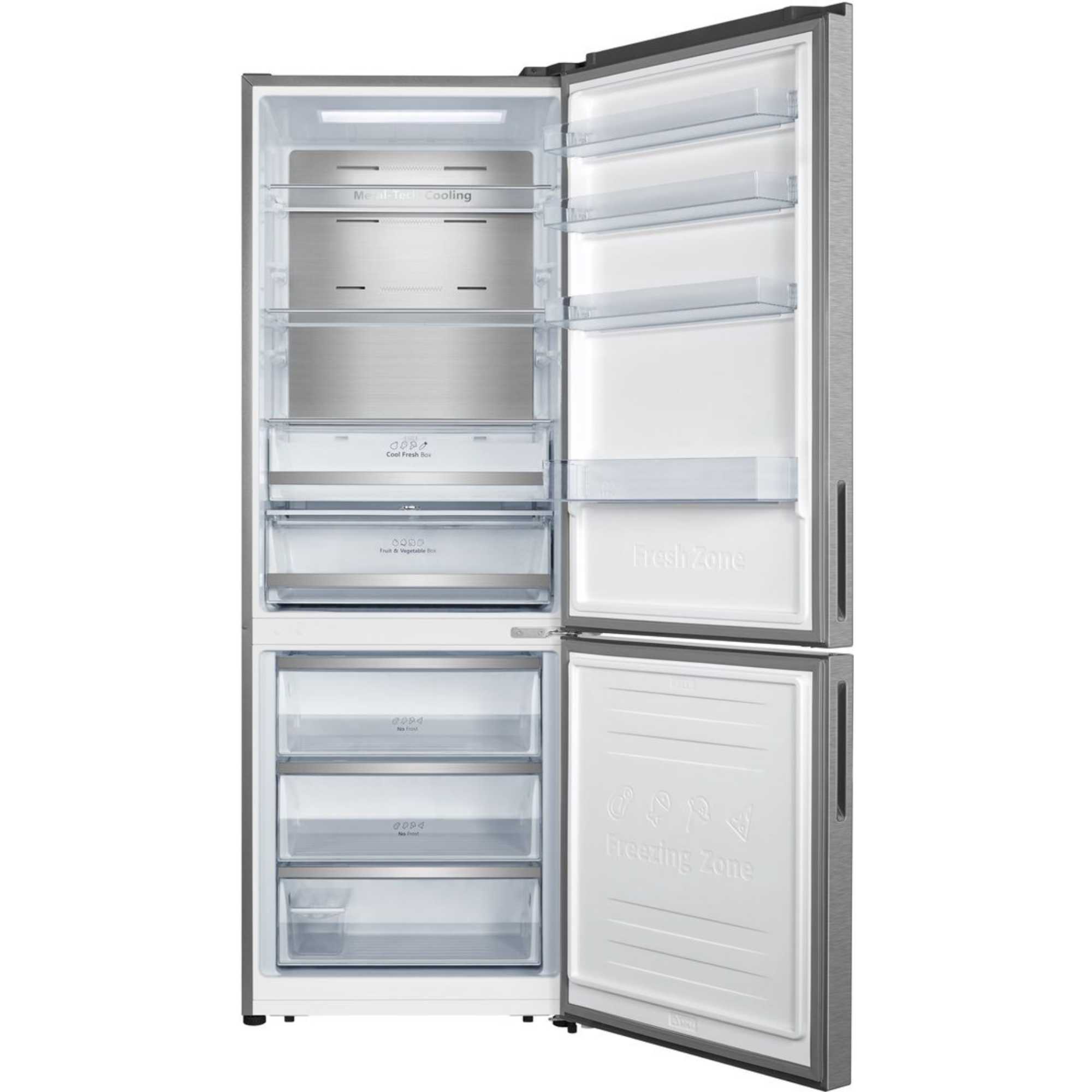 RB645N4BIE 495L Fridge Freezer - Stainless Steel