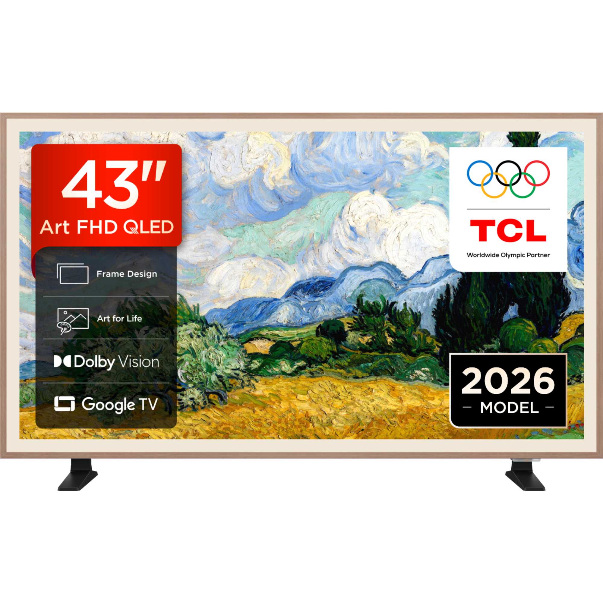 A400PRO 43" 4K Ultra HD QD-Mini LED HDR Google Smart TV - 43A400PRO-UK