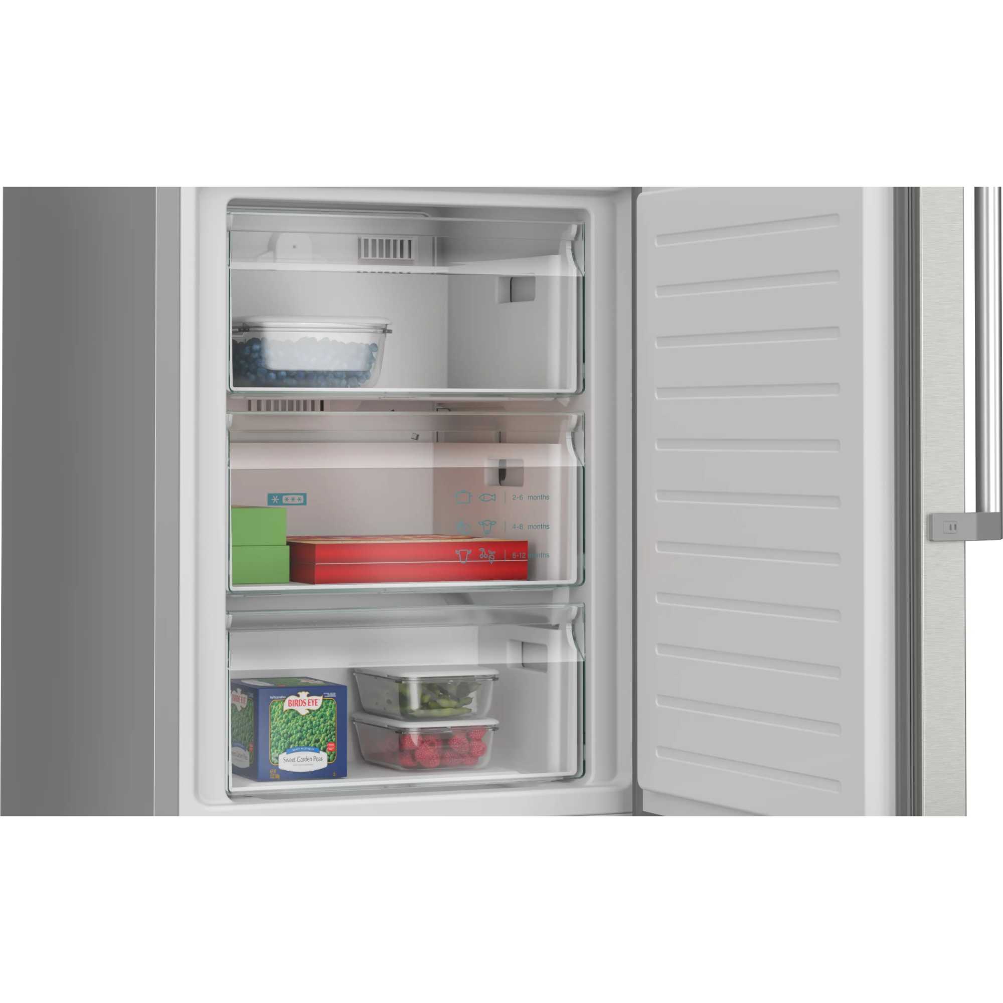KG39NAIAU 363l Total noFrost Fridge Freezer - Brushed Steel