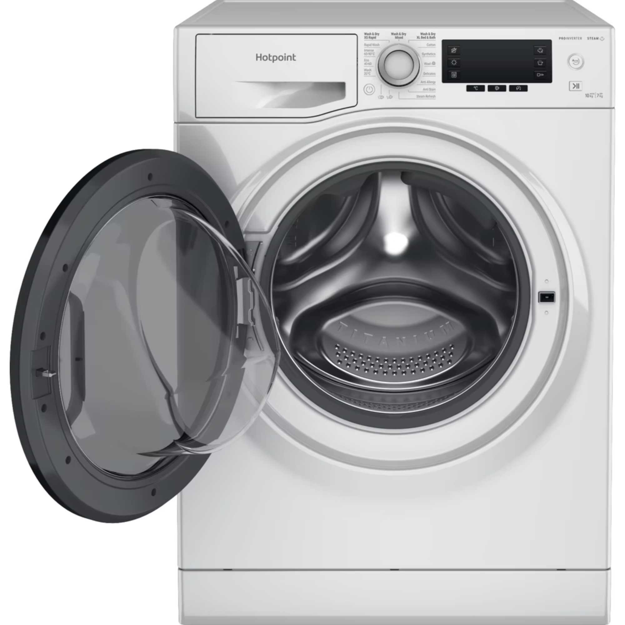 NDD 10748 DA UK 10kg Wash 7kg Dry 1400rpm Washer Dryer - White