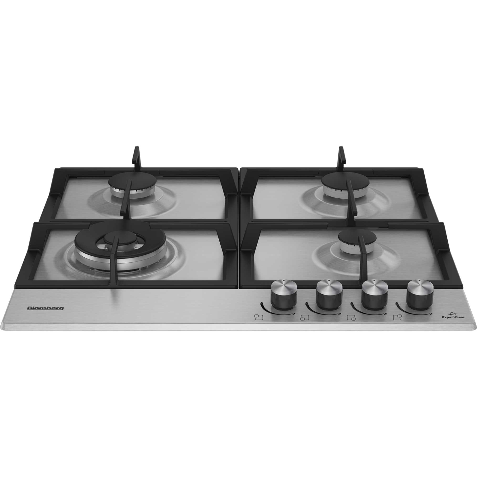 GEN73415E 60cm Built-In 4 Zone Gas Hob - Stainless Steel