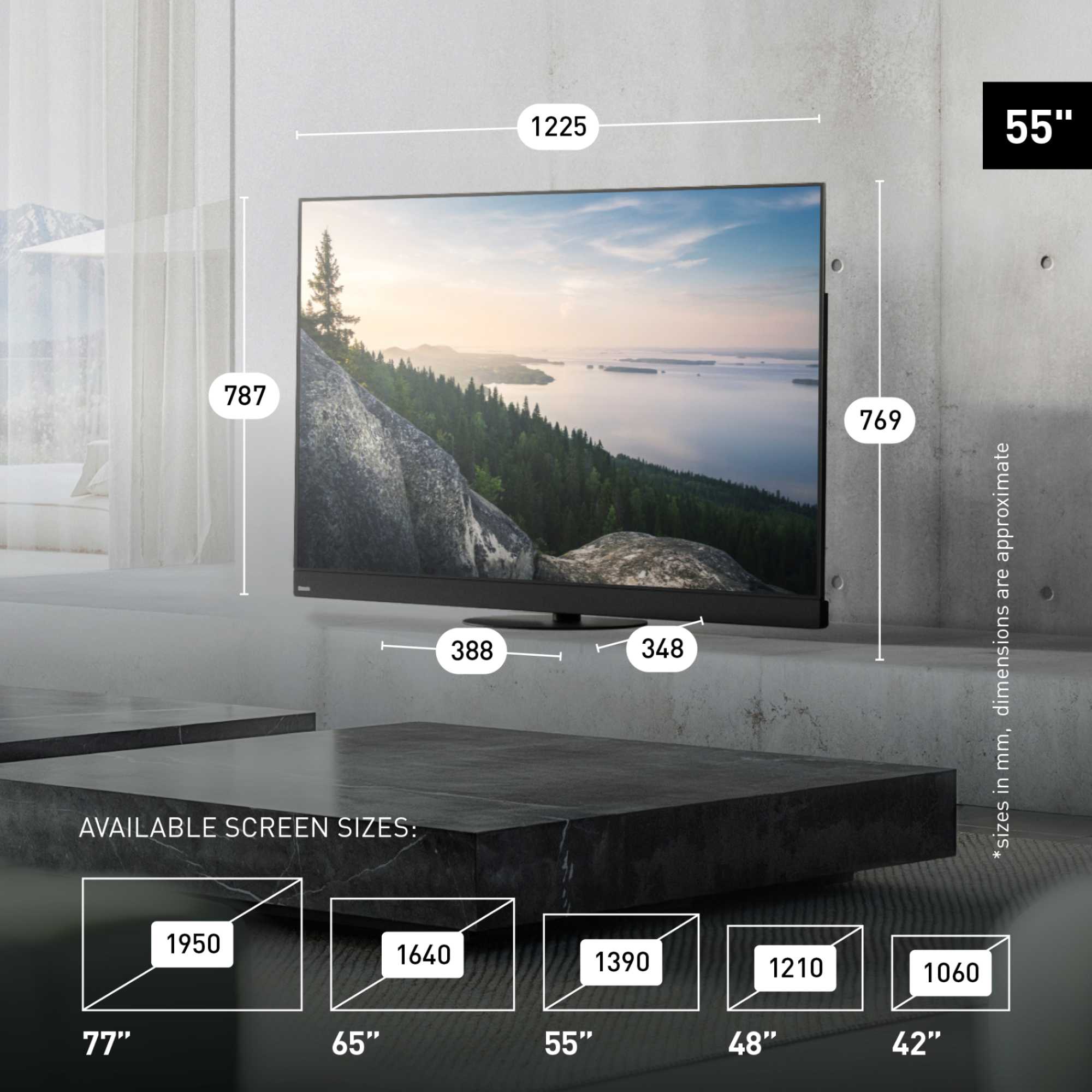 Z90 Series 55" 4K Ultra HD OLED Freely Fire TV - TV-55Z90BEB