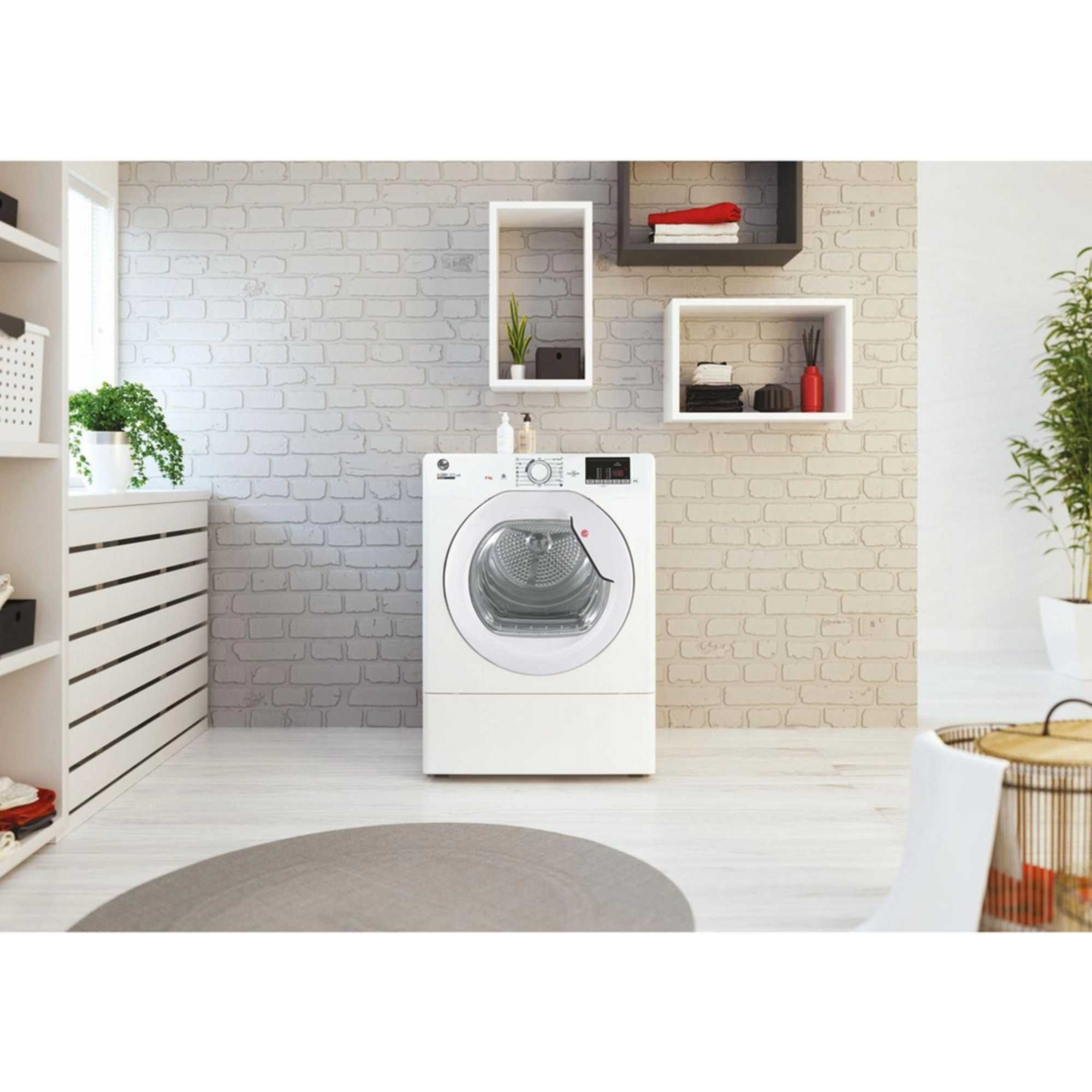 HLEV9DG-8 9kg Vented Tumble Dryer - White