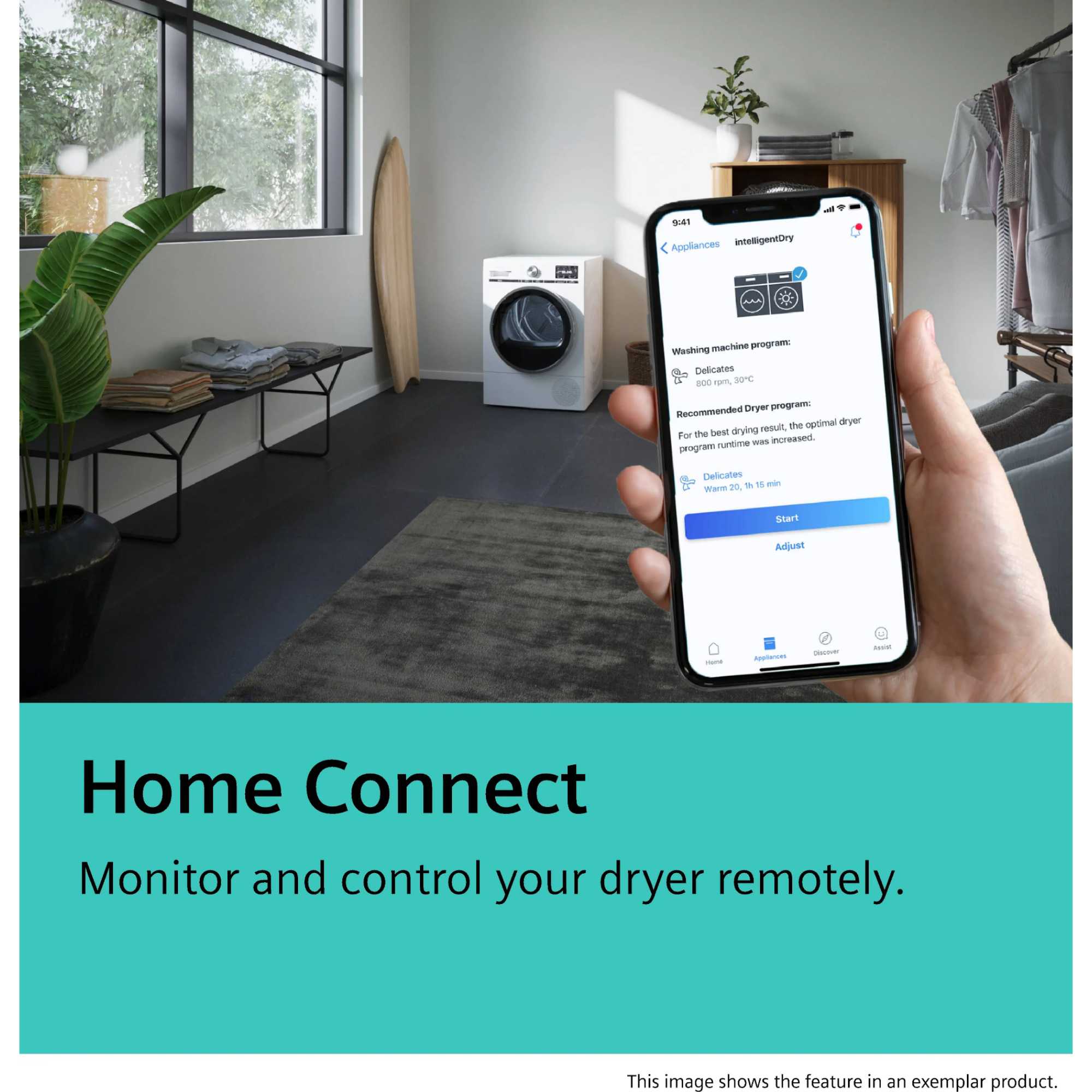 iQ500 9kg Heat Pump Tumble Dryer - WQ46H2DXGB