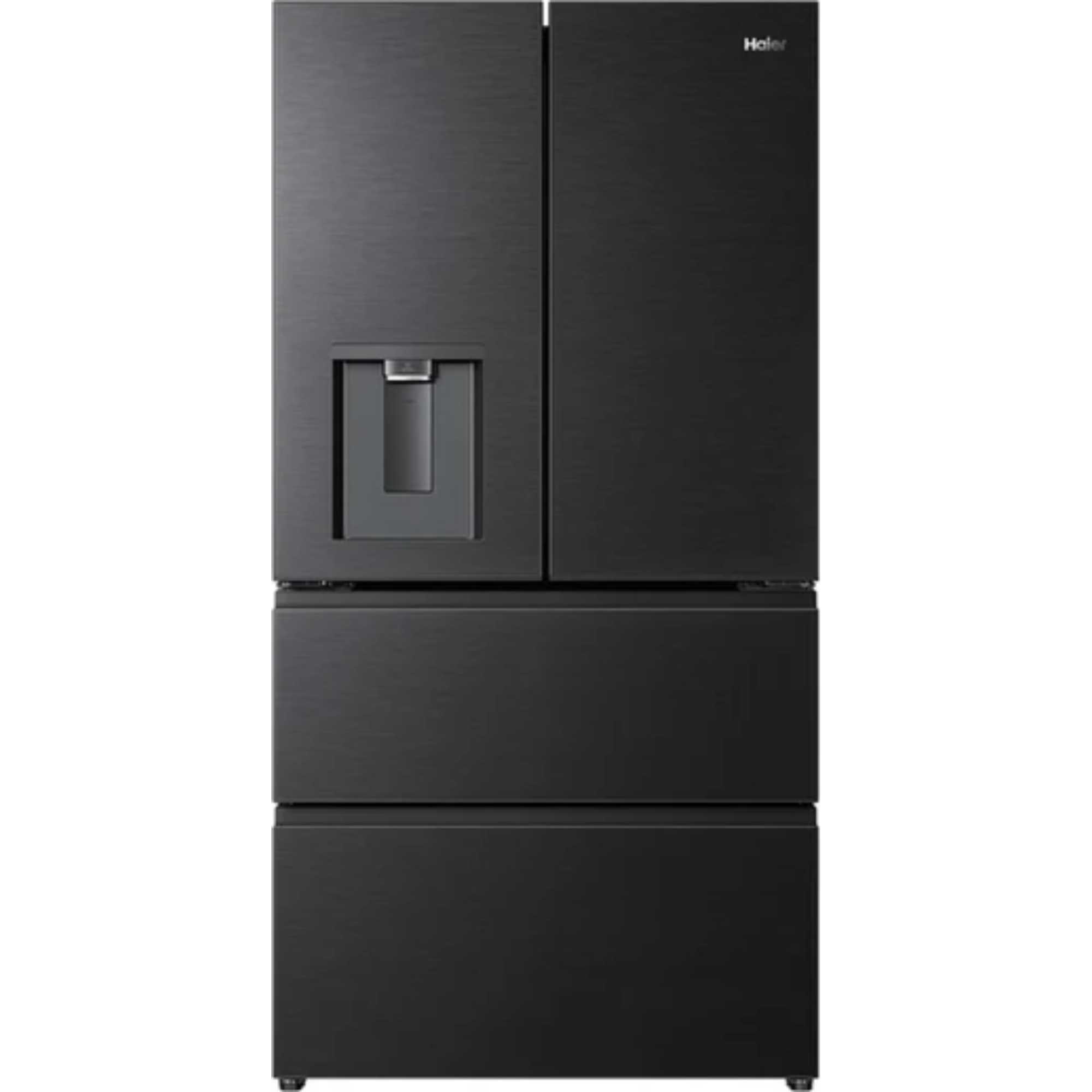 Horizon Collection American Style Fridge Freezer - Black - HFR59F18CWMB