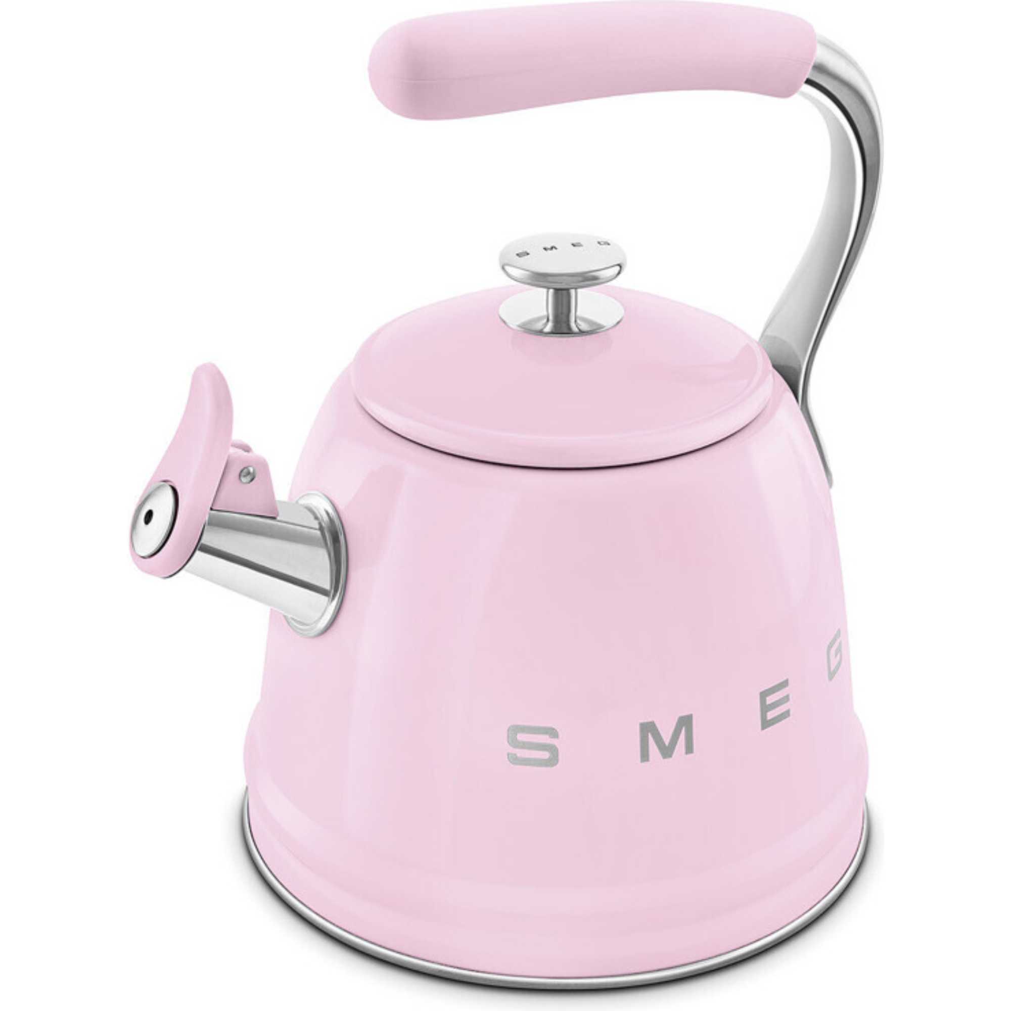 WKF01PK 2.3L 50s Style Whistling Kettle - Pink