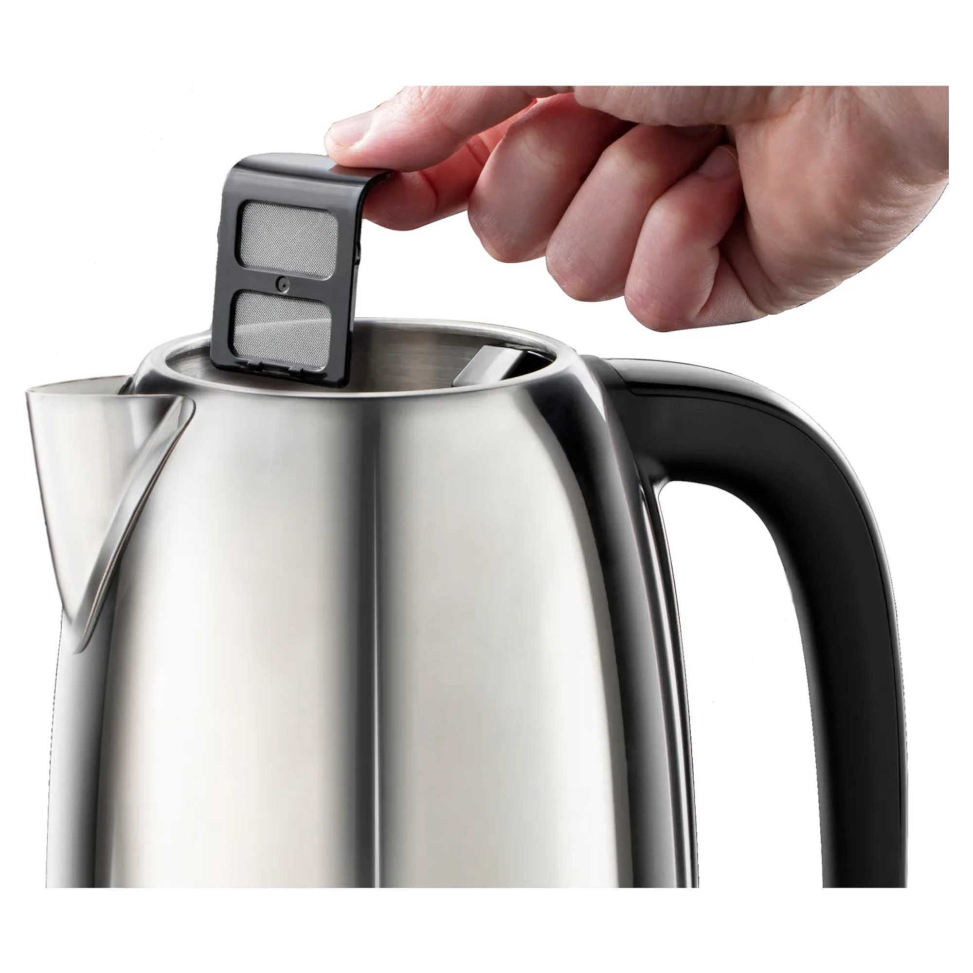 23911 1.7L Polished Stainless Steel Kettle