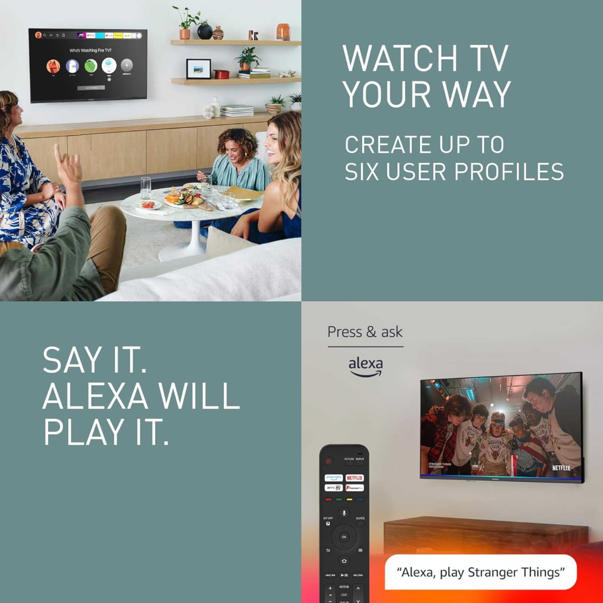S55AEY 40" Full HD LED Fire TV - TV-40S55AEY