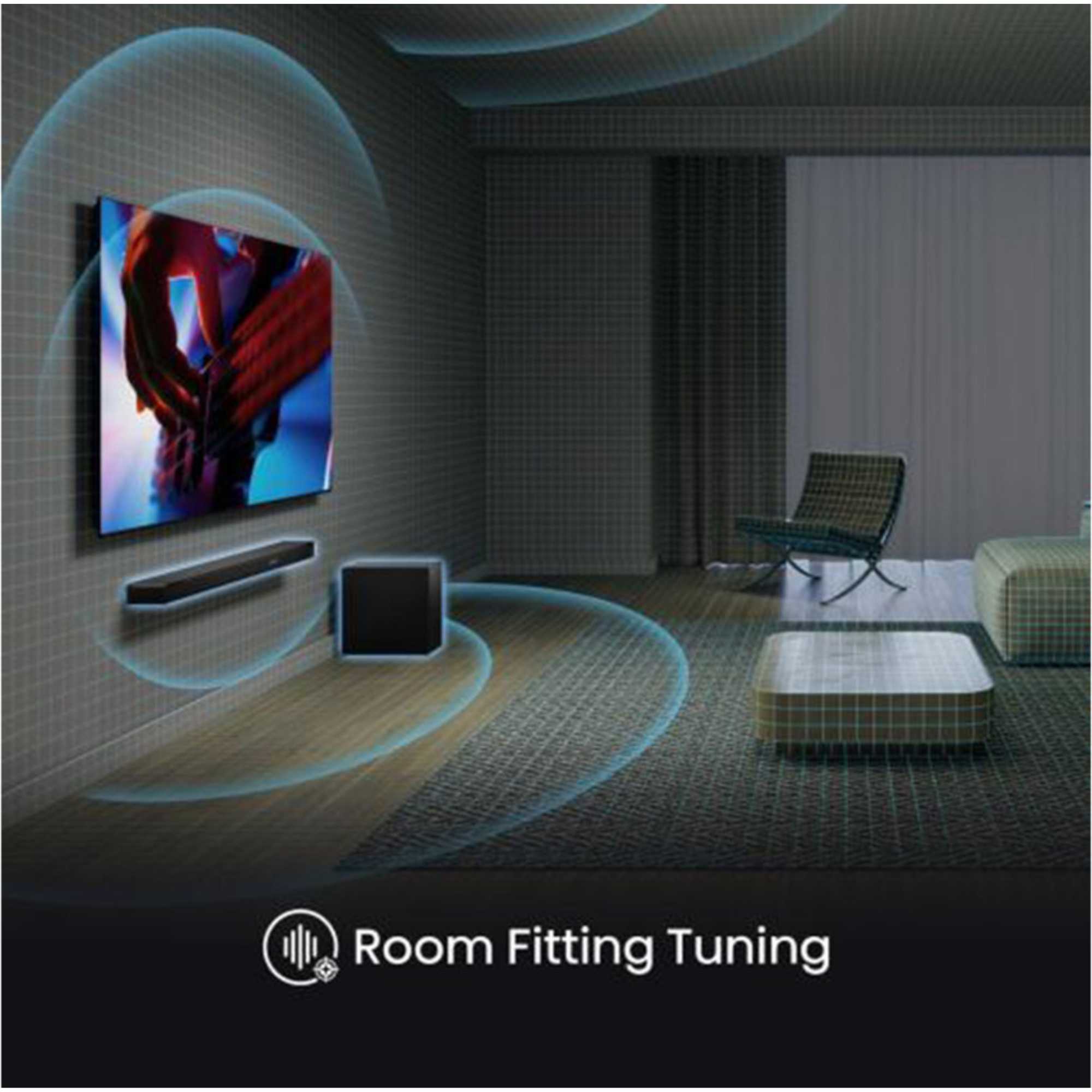 AX3120Q AX Series 3.1.2 Channel Soundbar with Wireless Subwoofer