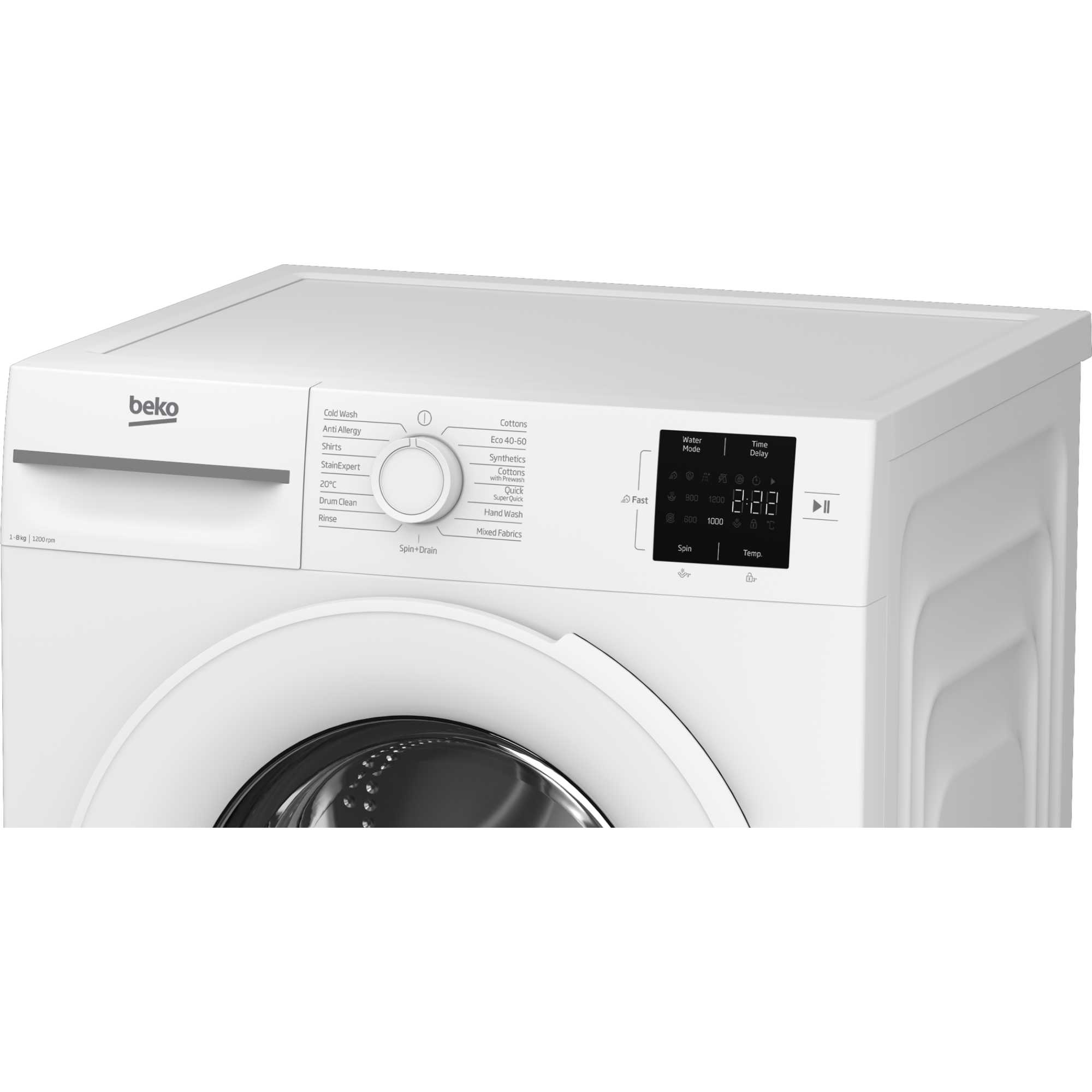 8kg 1200rpm Washing Machine - BMN3WT3821W