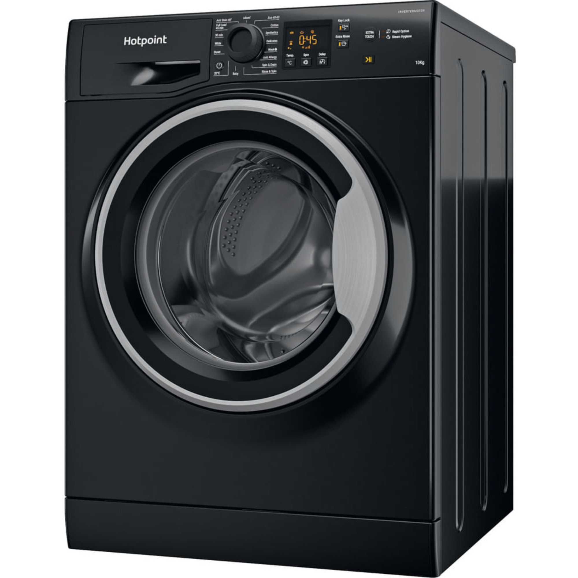 Anti-Stain 10kg 1400rpm Washing Machine - NSWM 1046 BS UK