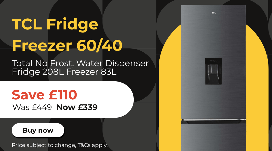 TCL fridge freezer saving