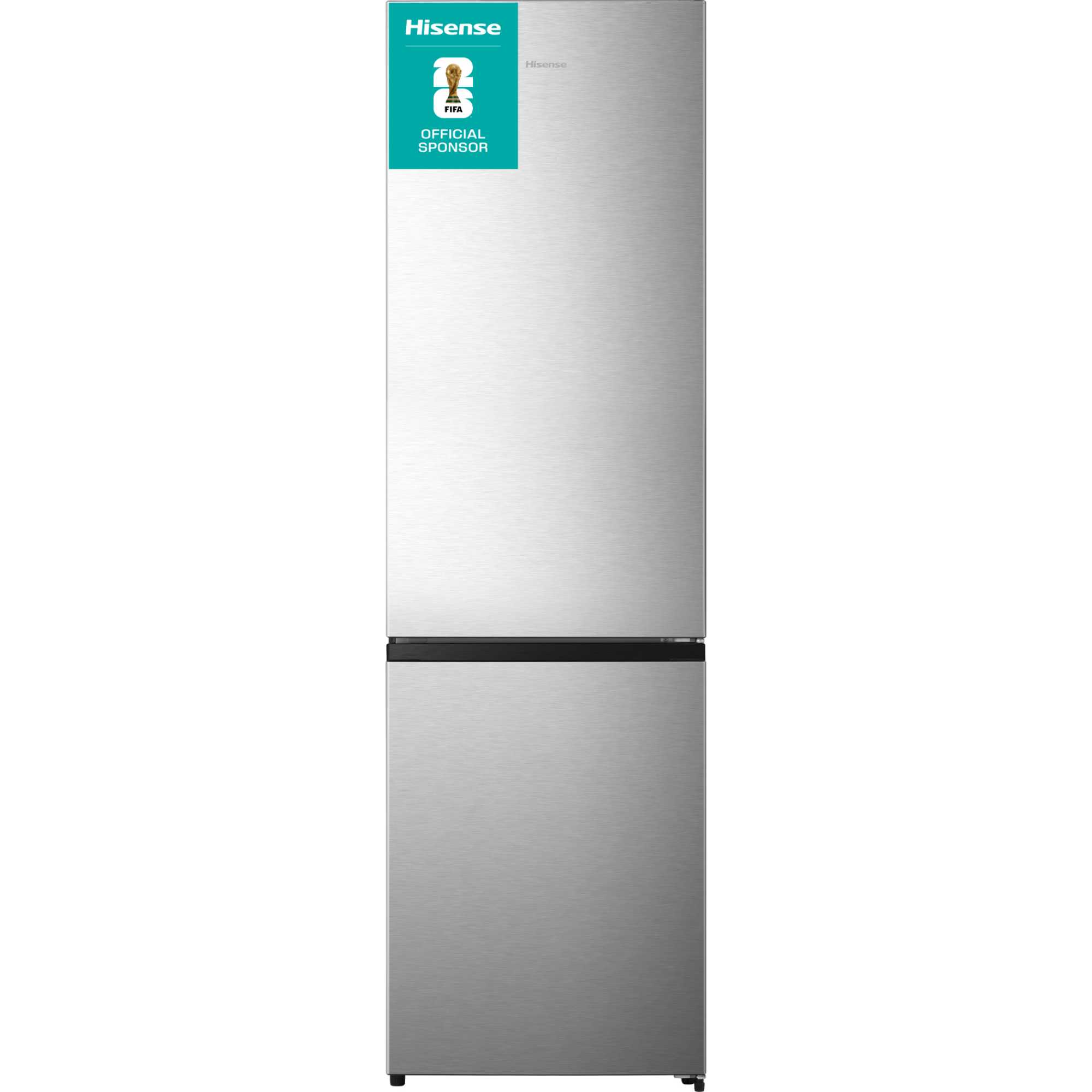 RB440N4ACA 336l Total No Frost Fridge Freezer - Stainless Steel
