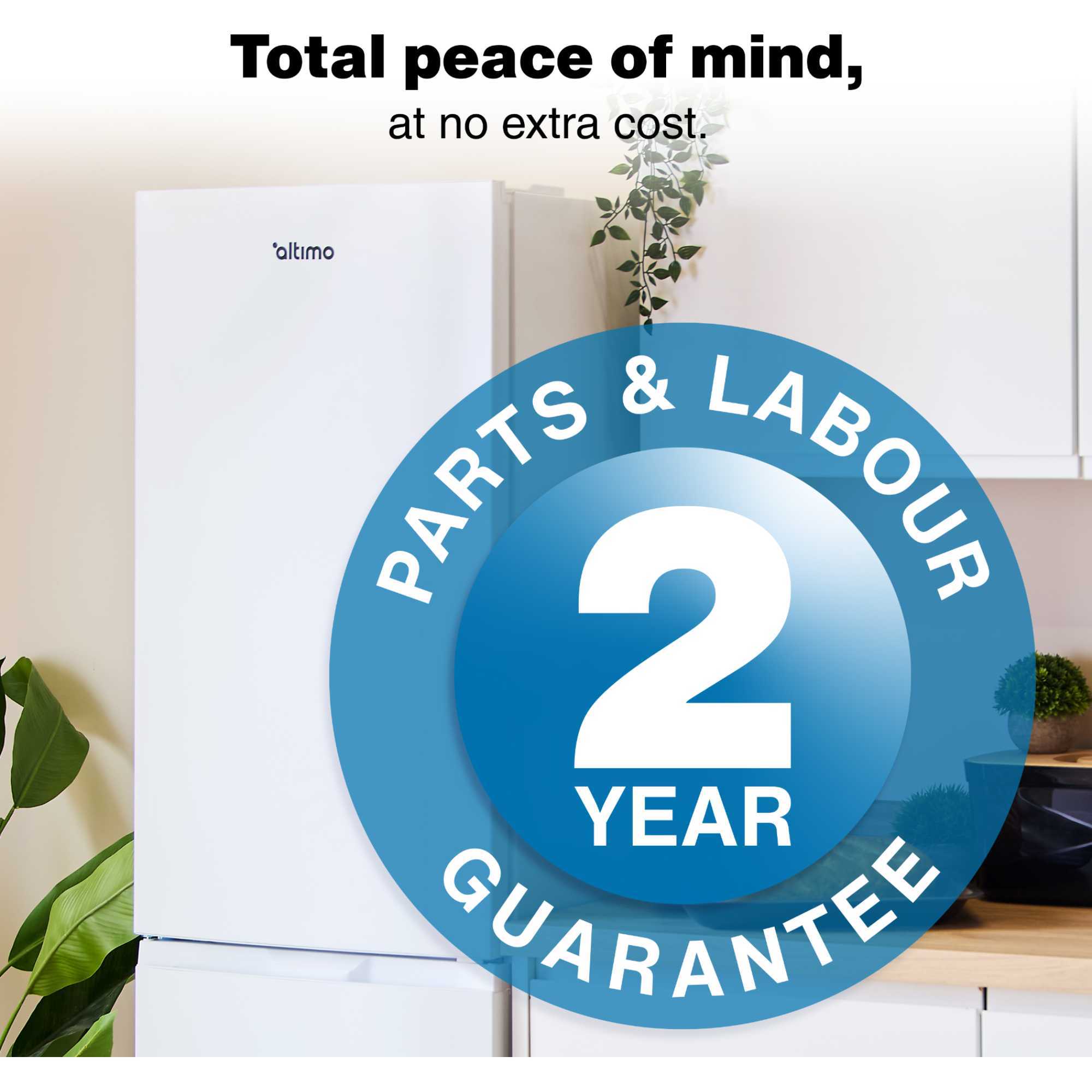 AFF180552W Frost Free Fridge Freezer - White