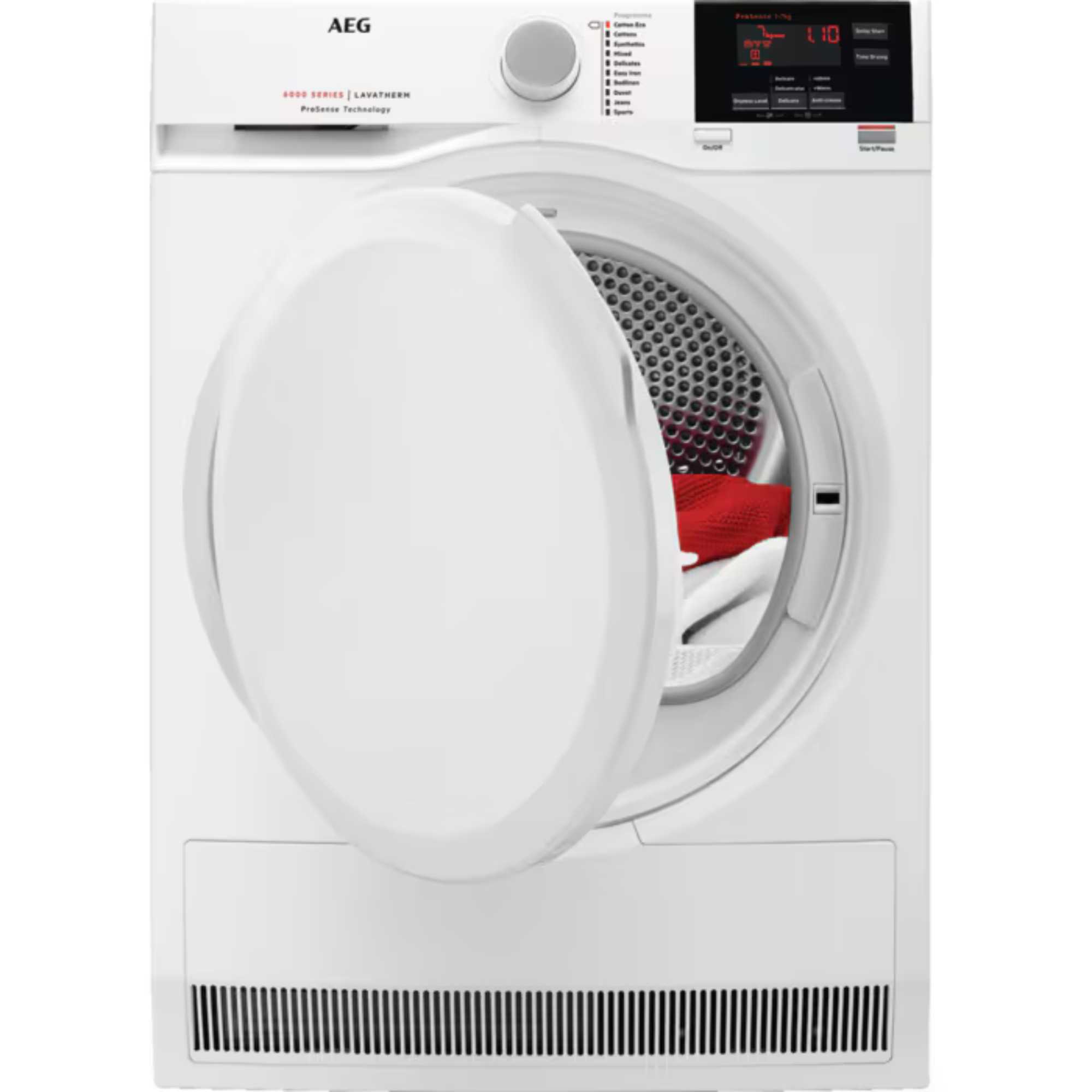 T6DBG720N 6000 ProSense 7kg Condenser Tumble Dryer - White