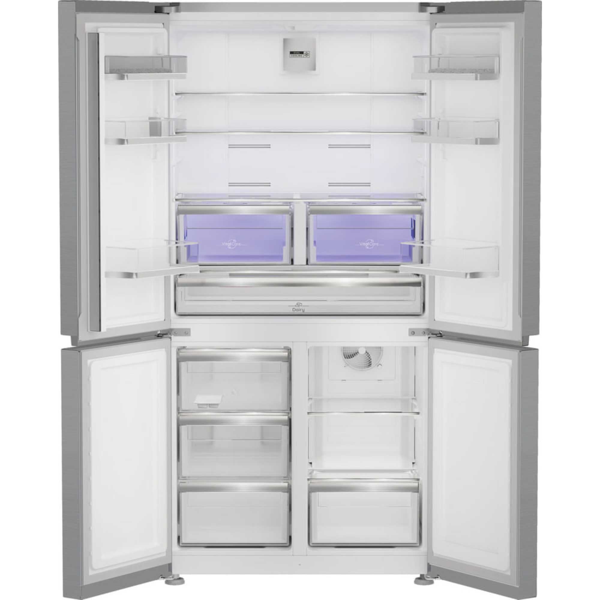 American Style Fridge Freezer 60/40 Dual No Frost - Inox - HPGF 6544 X4UK