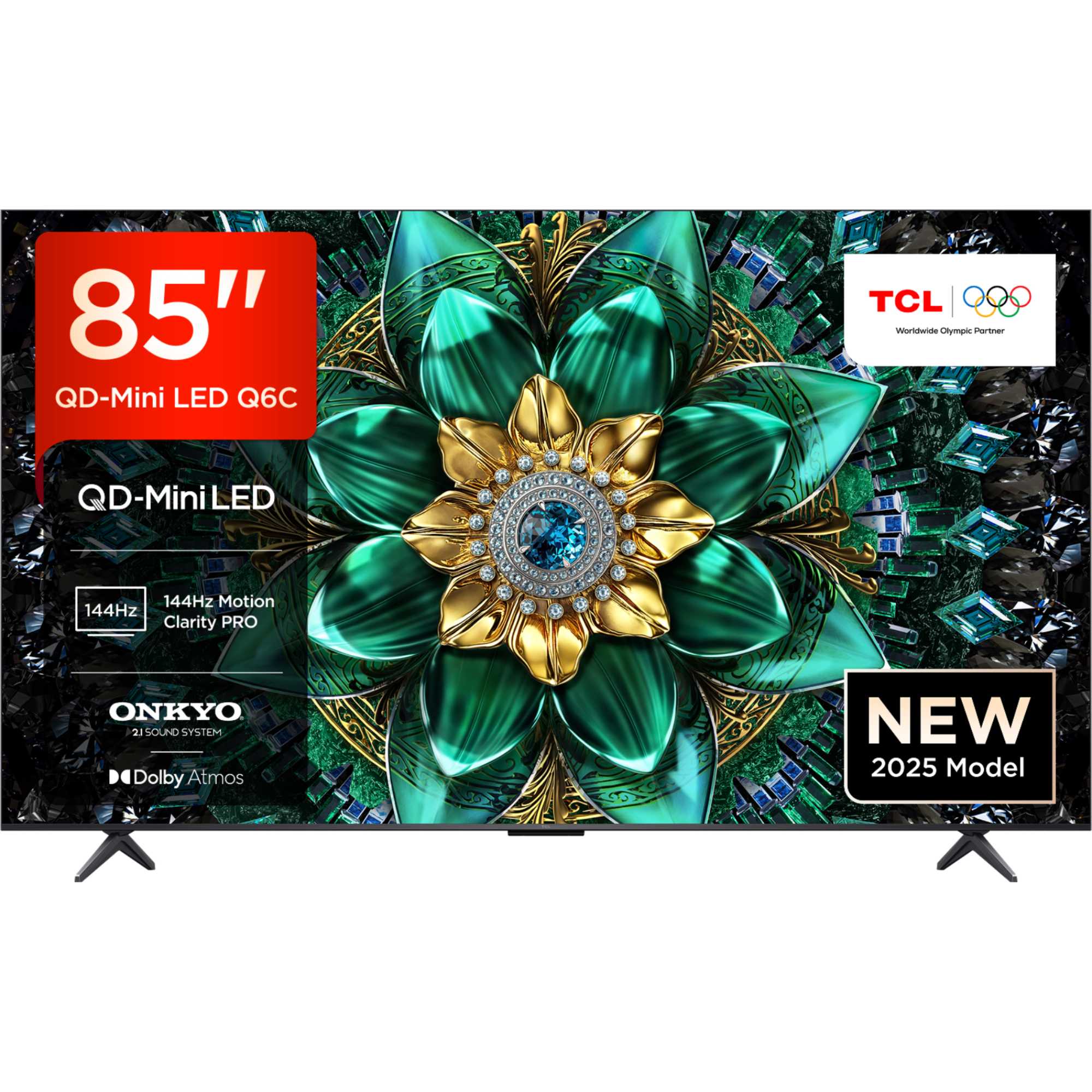 Q6C 85" 4K Ultra HD QD-Mini LED Google TV 85Q6CUK