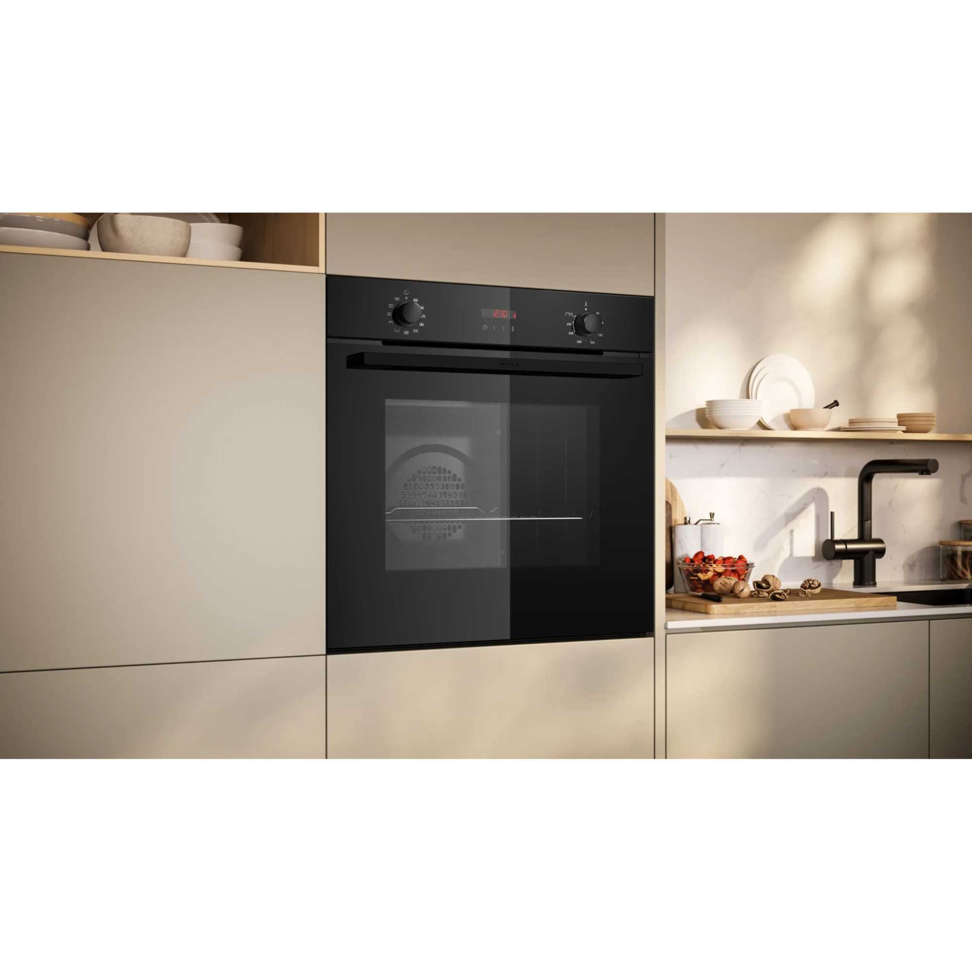 B2DCG7AK3B N 30 60cm Built-In Oven with CircoTherm - Black