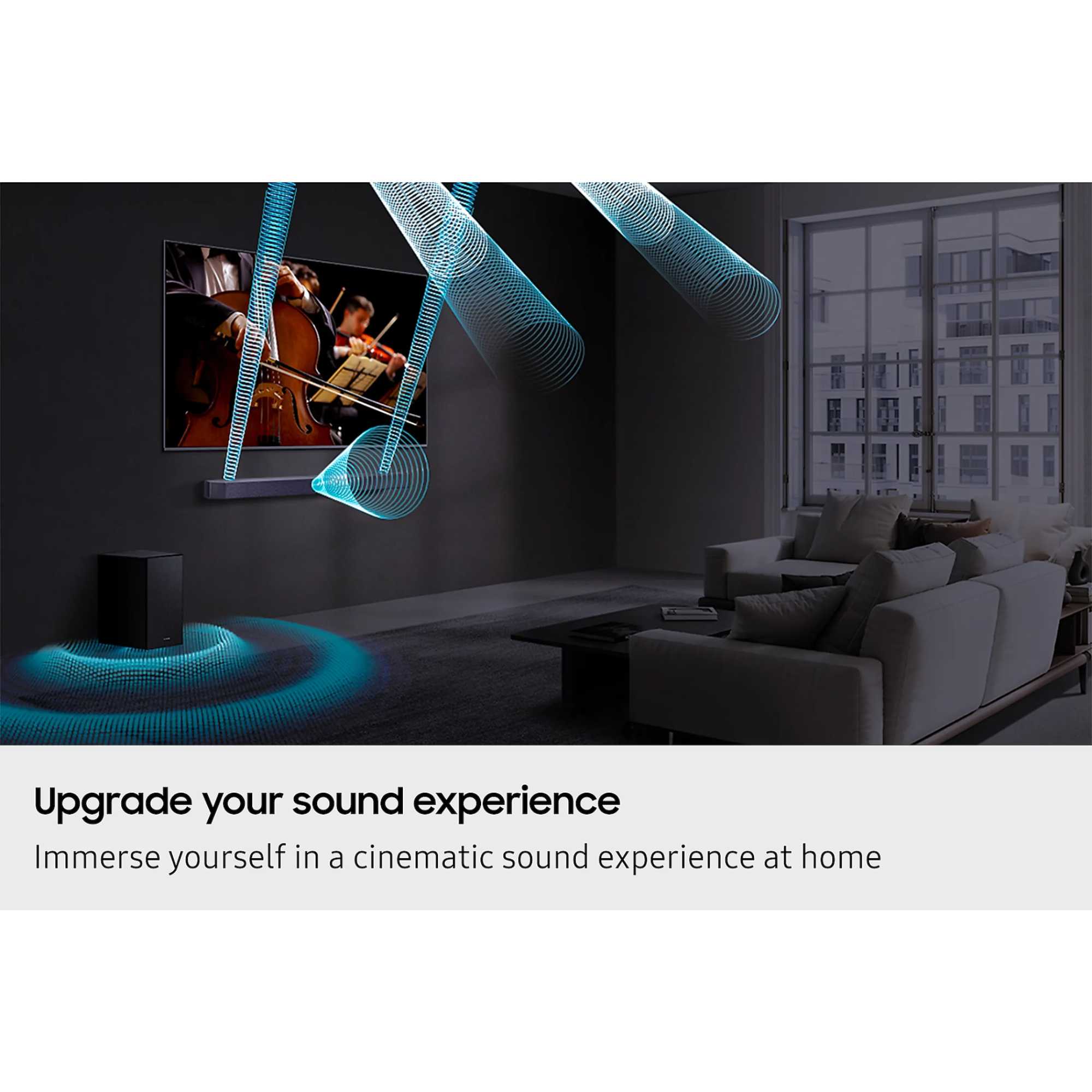 HWQ600F 3.2.1ch Soundbar With Subwoofer