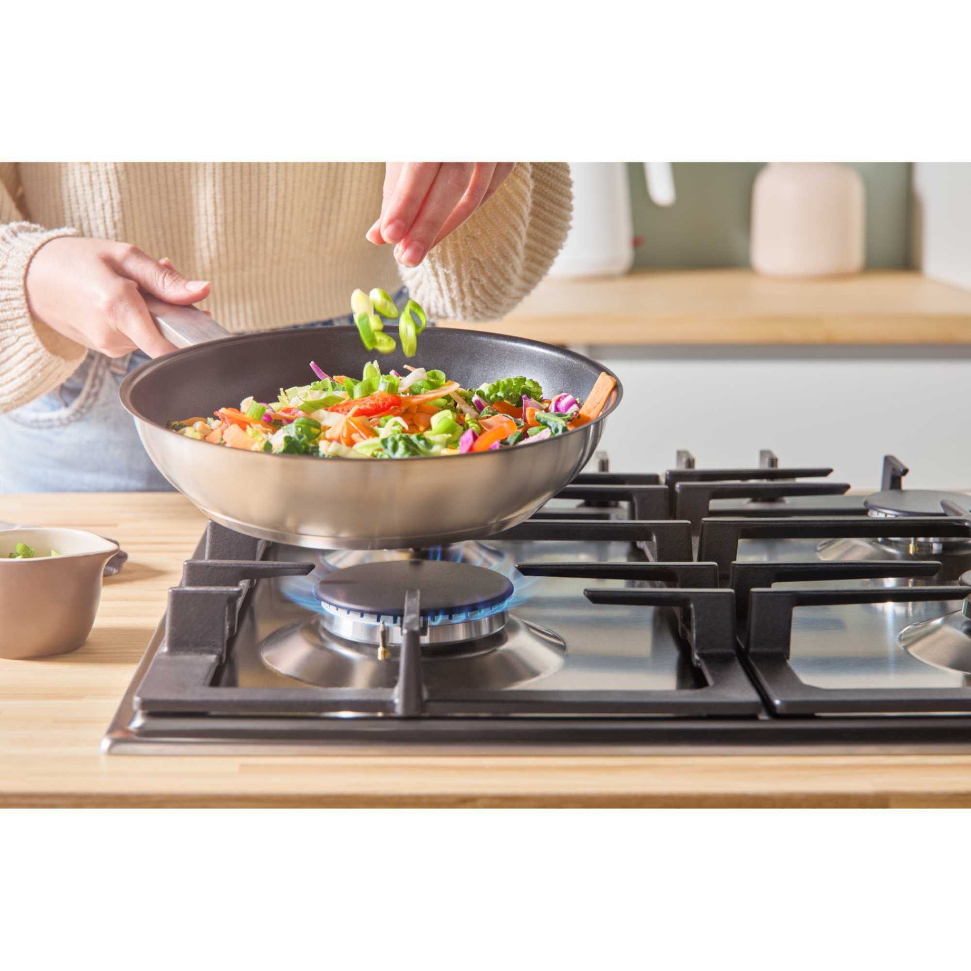 PCP6A5I90 Series 6 58cm 4 Zone Gas Hob - Stainless Steel