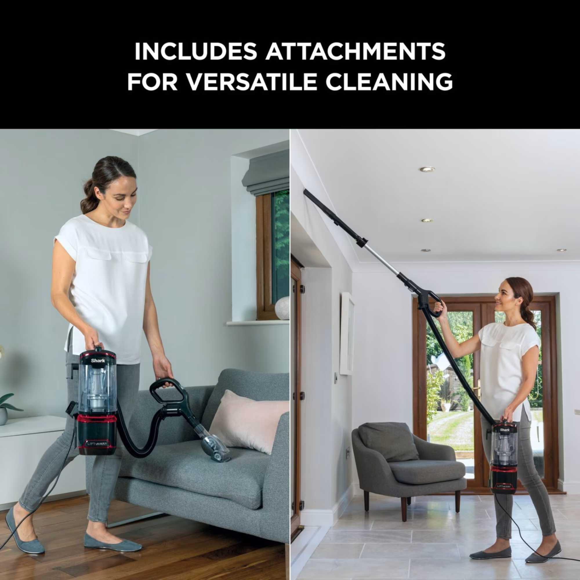 NV602UKT Lift-Away Upright Vacuum Cleaner with True Pet - Red